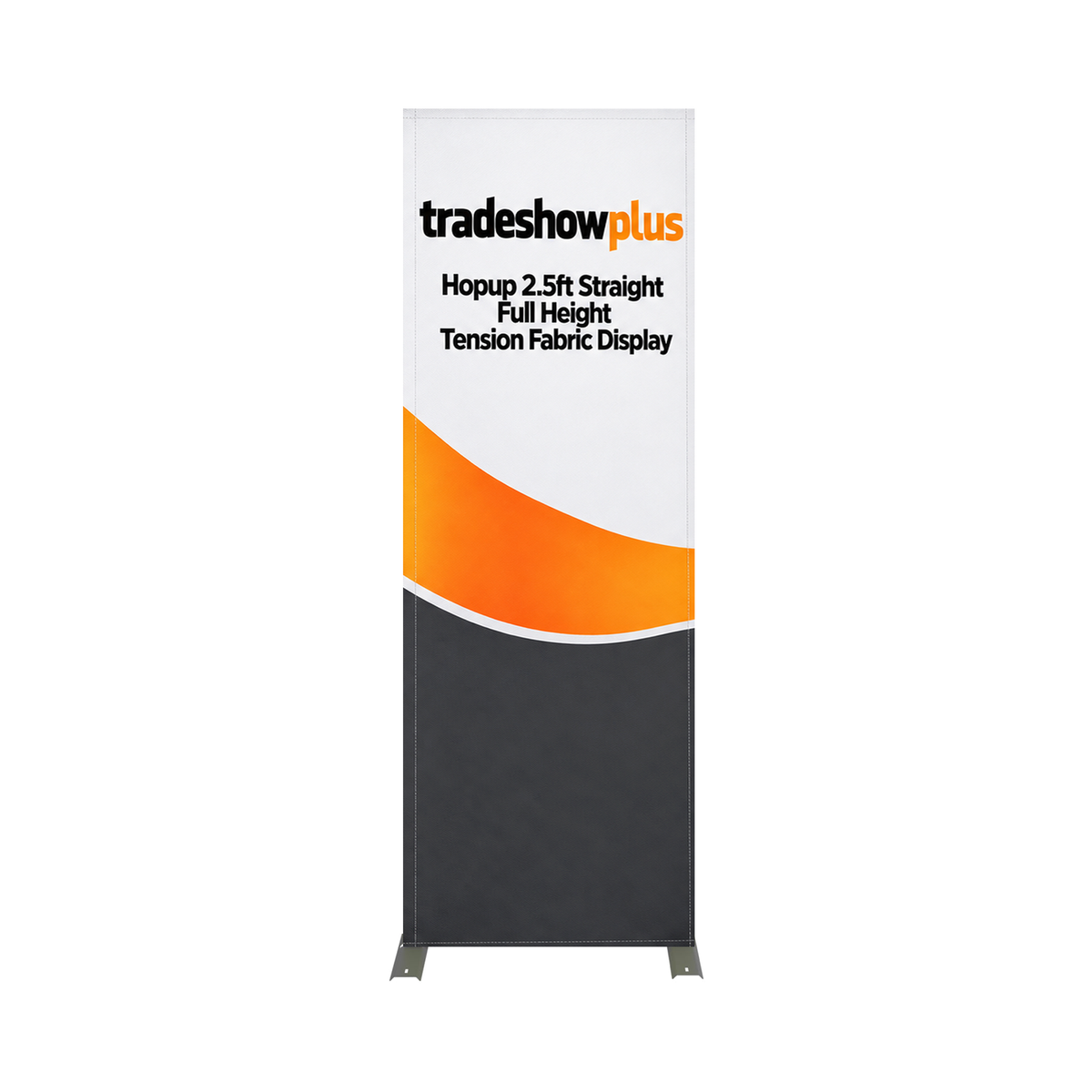 Hopup 2.5ft Straight Full Height Tension Fabric Display