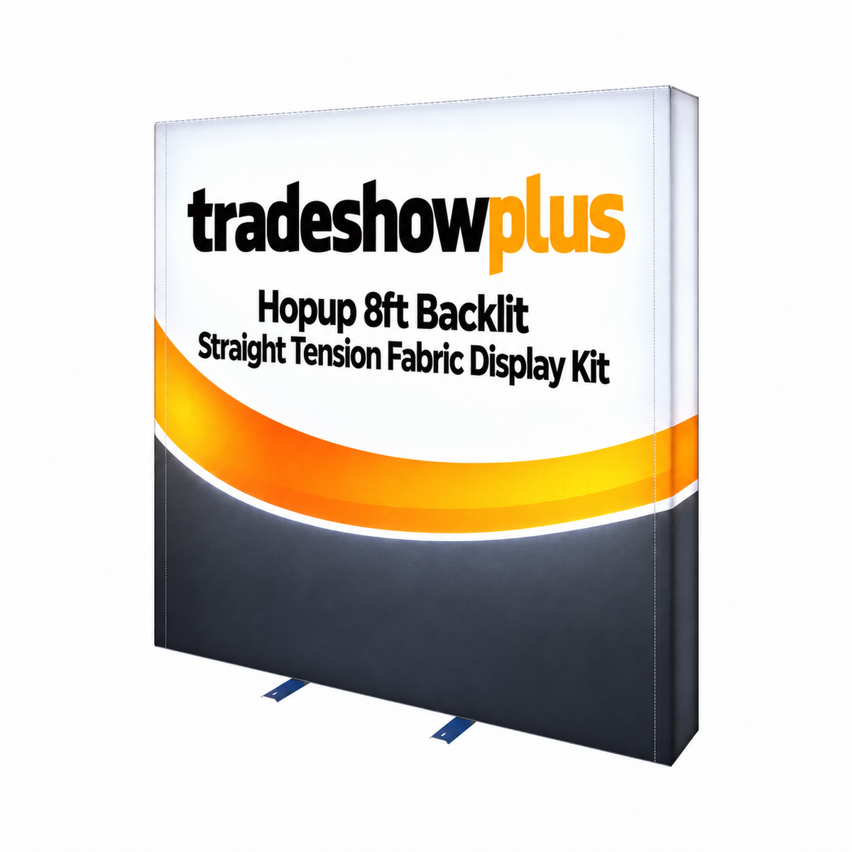 Hopup 8ft Backlit Straight Tension Fabric Display Kit