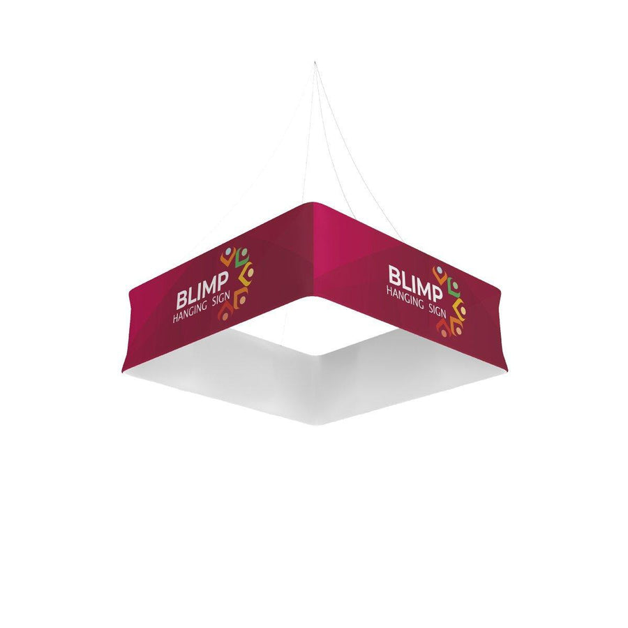 8ft Blimp Quad Hanging Display - TradeShowPlus