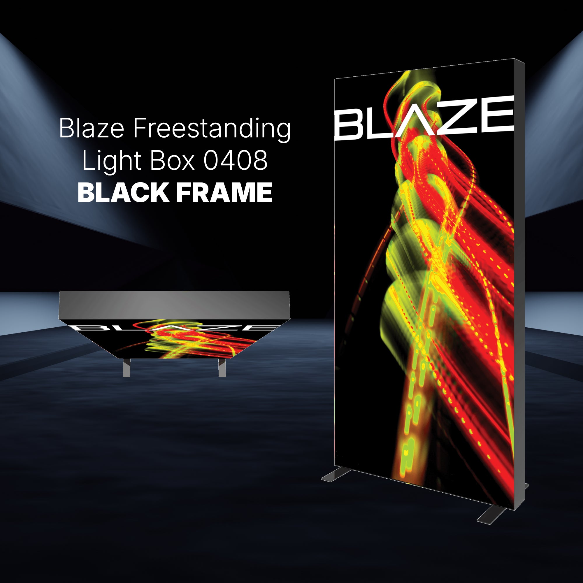 Blaze 4ft x 8ft Freestanding Light Box Display