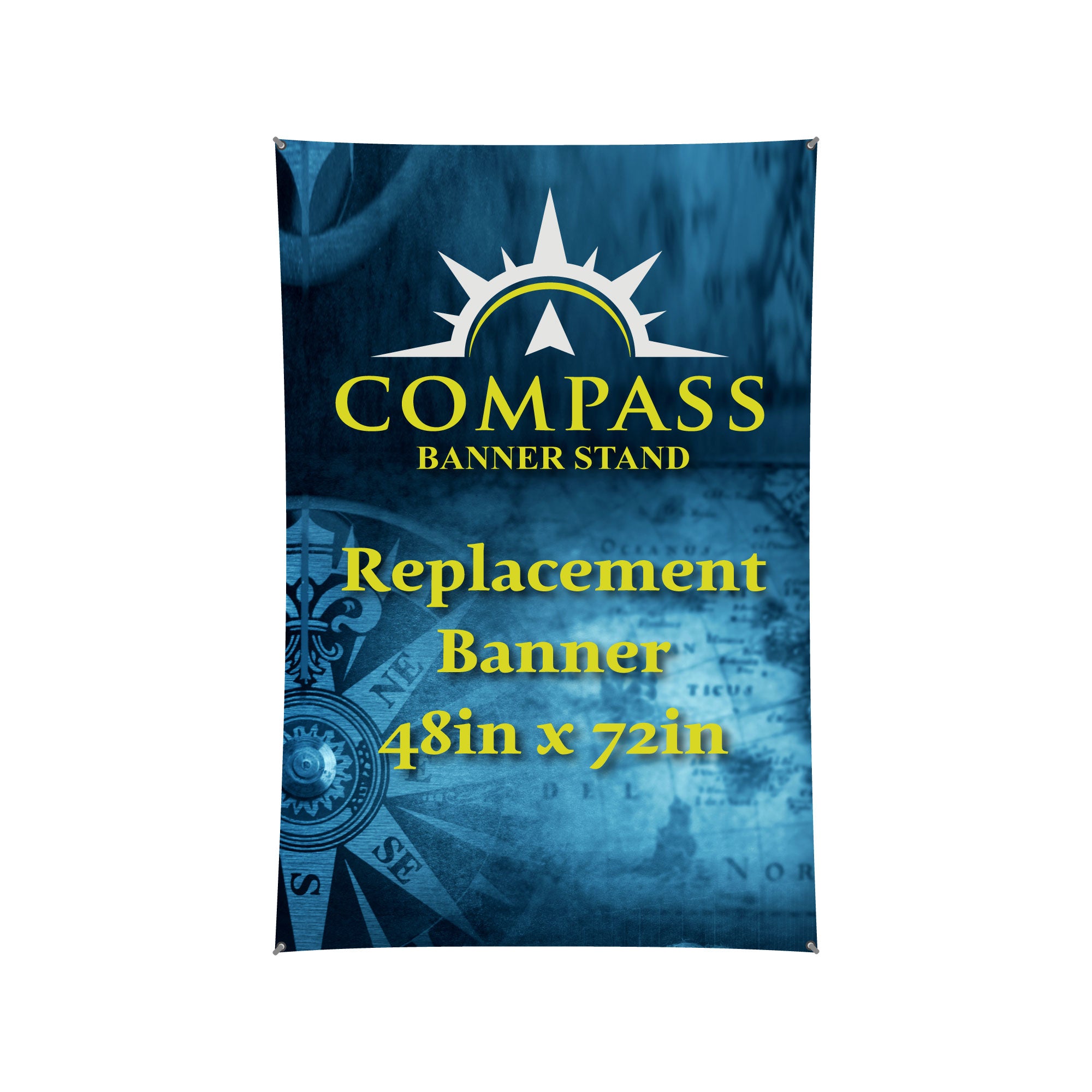 Compass 72in x 48in Banner Stand