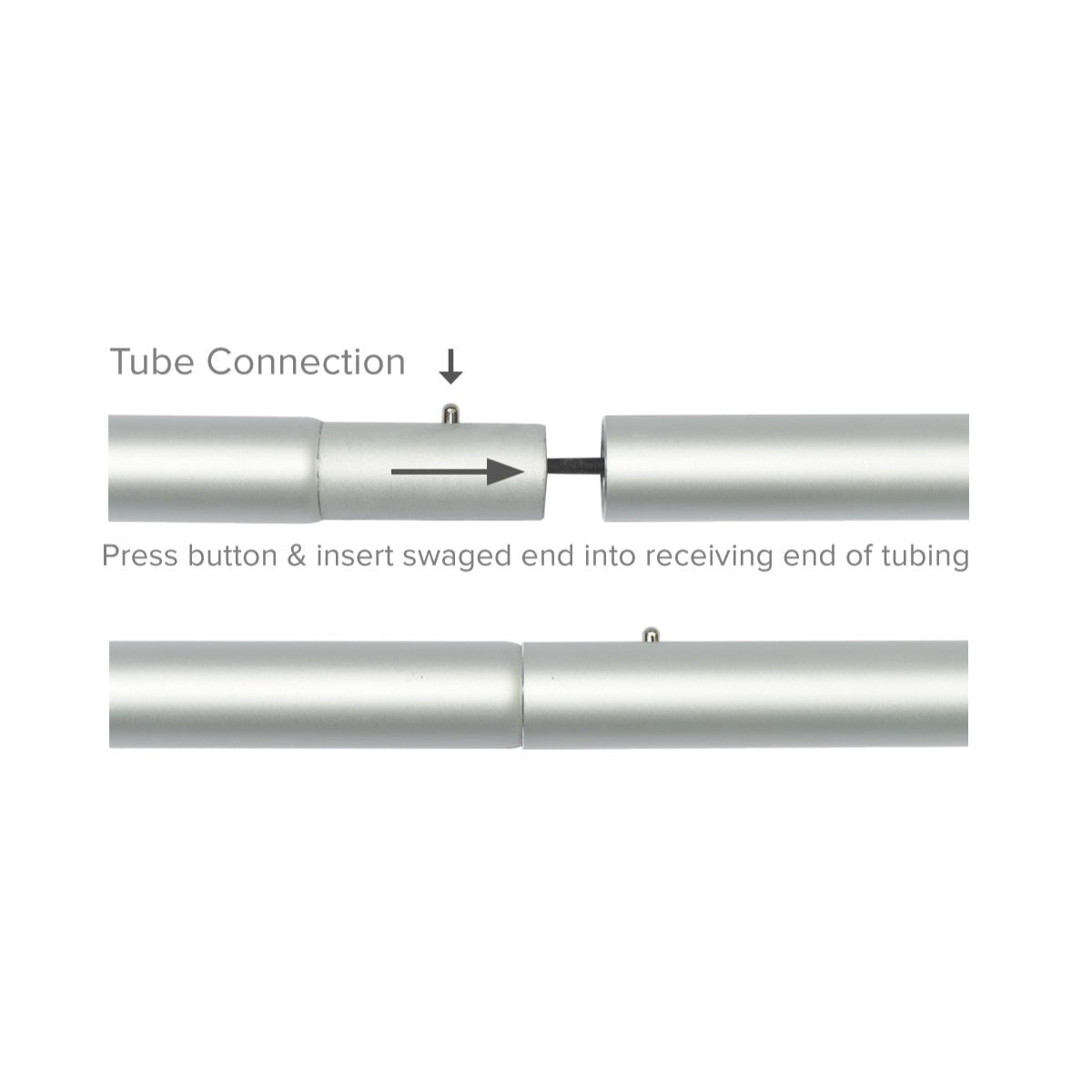 EZ Tube 20ft Kicktail Display