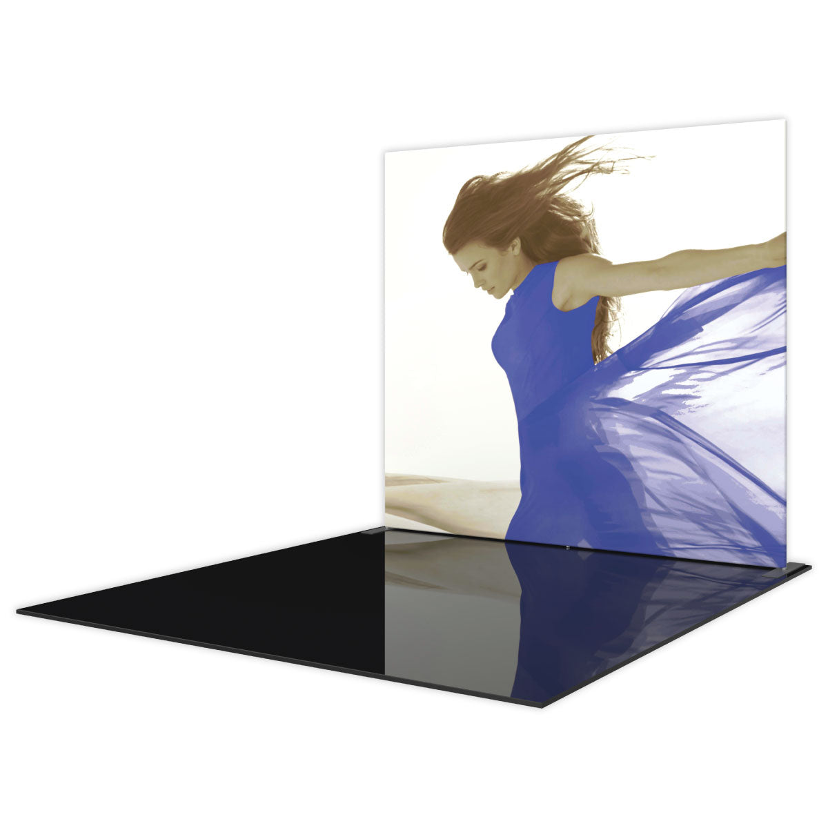 Formulate Master 10ft Straight 10ft Tall Fabric Backwall