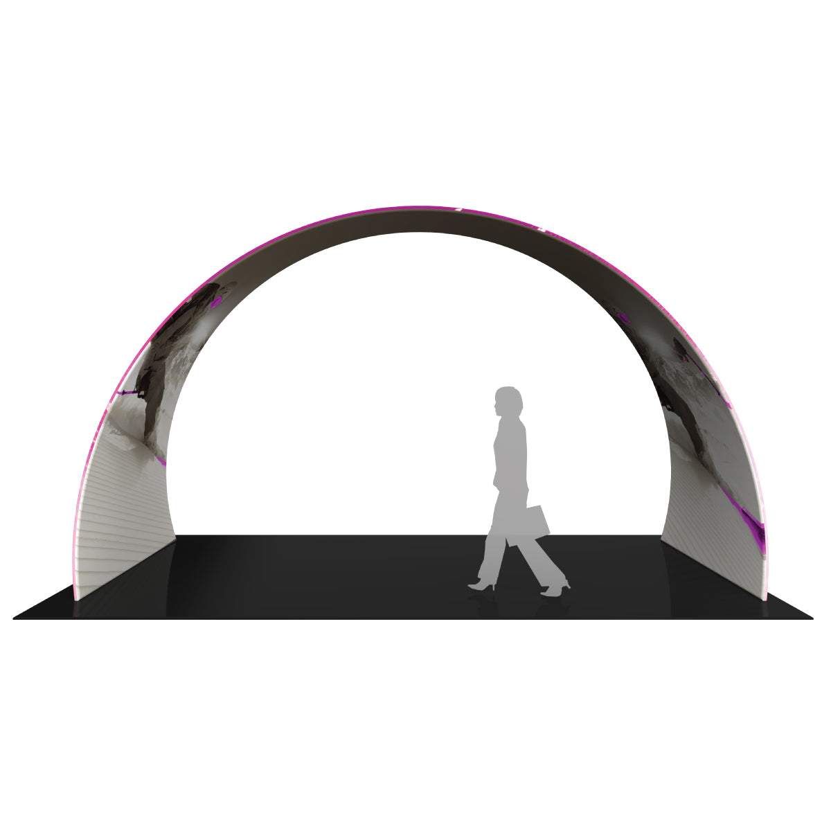 Formulate 20ft Arch 03 Tension Fabric Structure