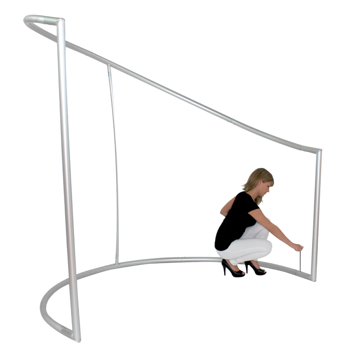 Formulate 8ft C-Shaped Tension Fabric Structure