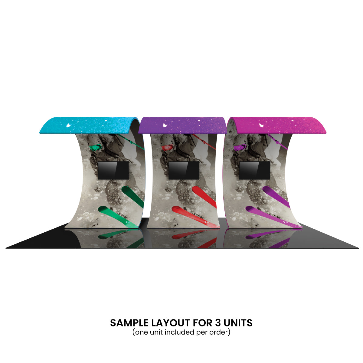 Formulate 10ft Surf Wall Tension Fabric Structure