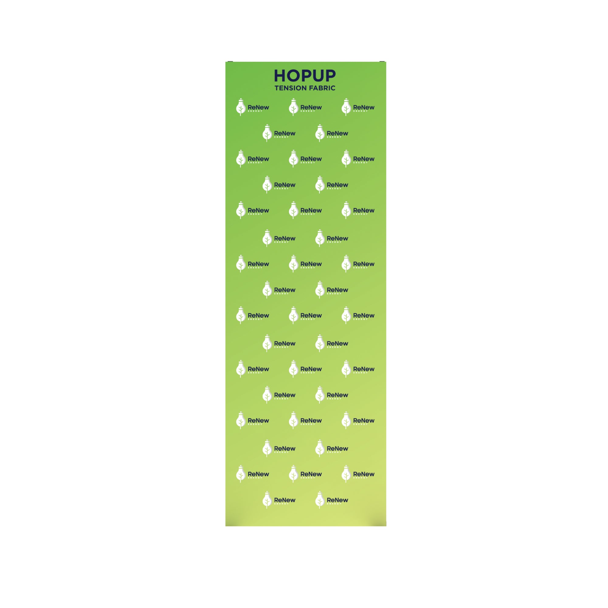 Hopup 2.5ft Straight Full Height Tension Fabric Display