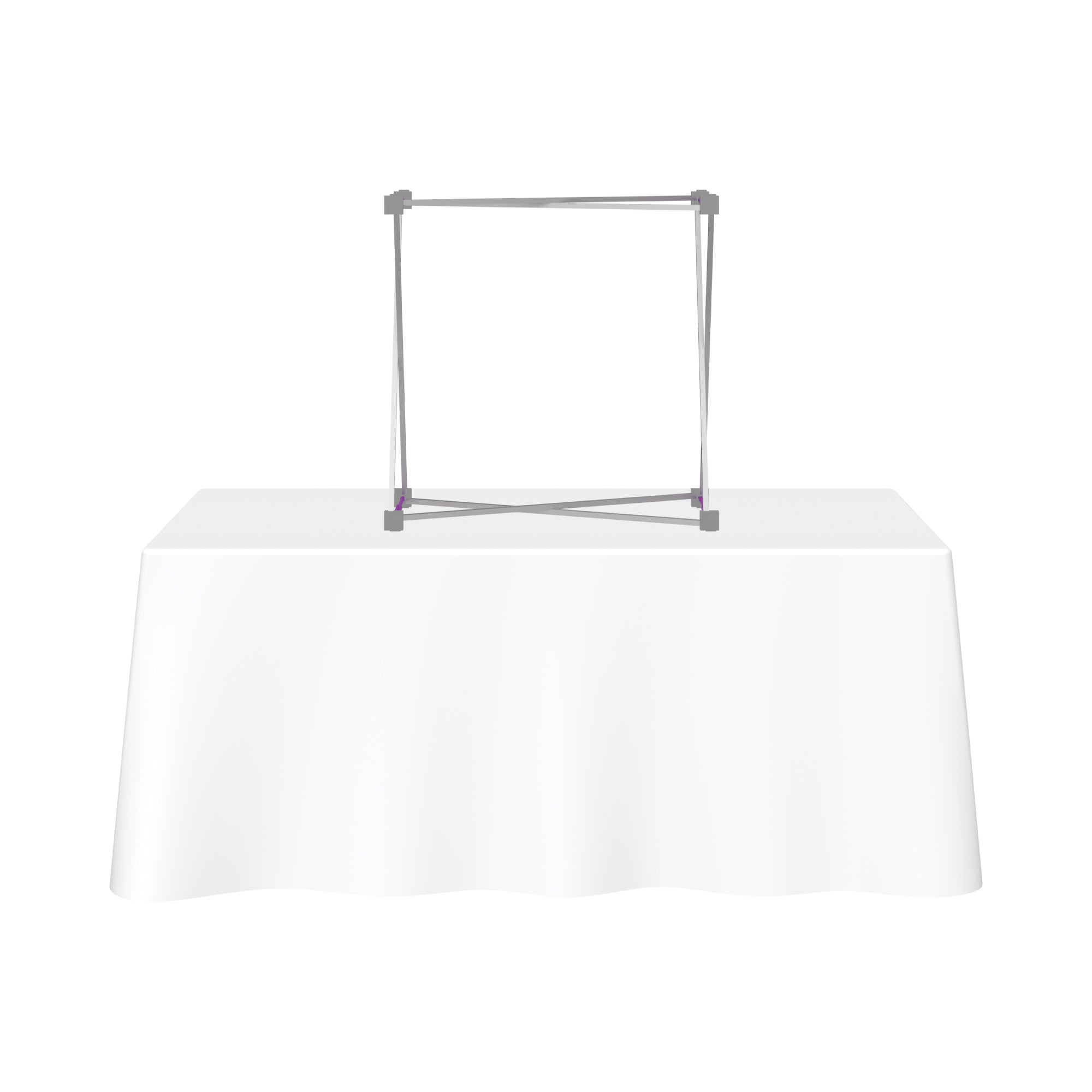 Hopup 2.5ft Straight Tabletop Tension Fabric Display