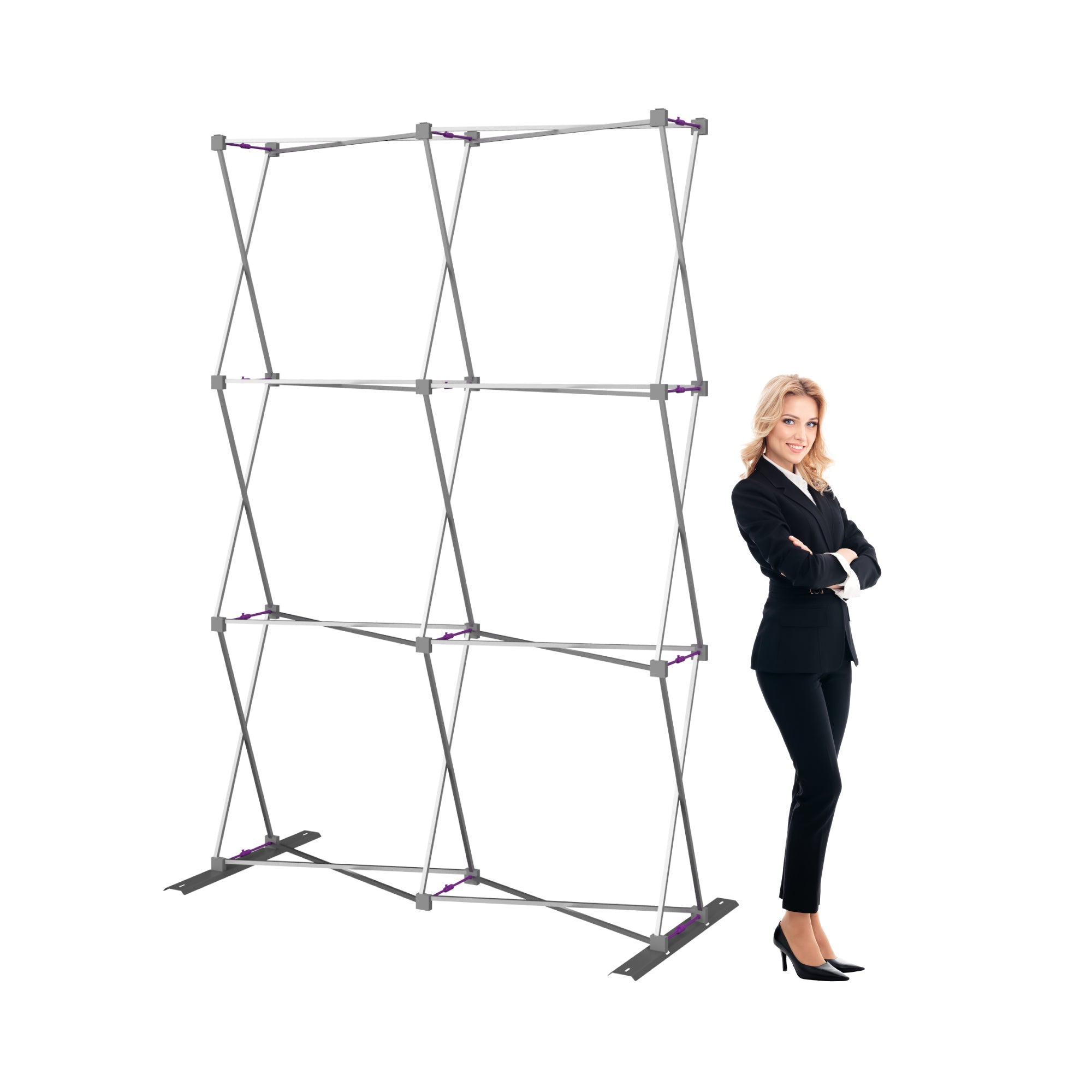 Hopup 5ft Straight Full Height Tension Fabric Display
