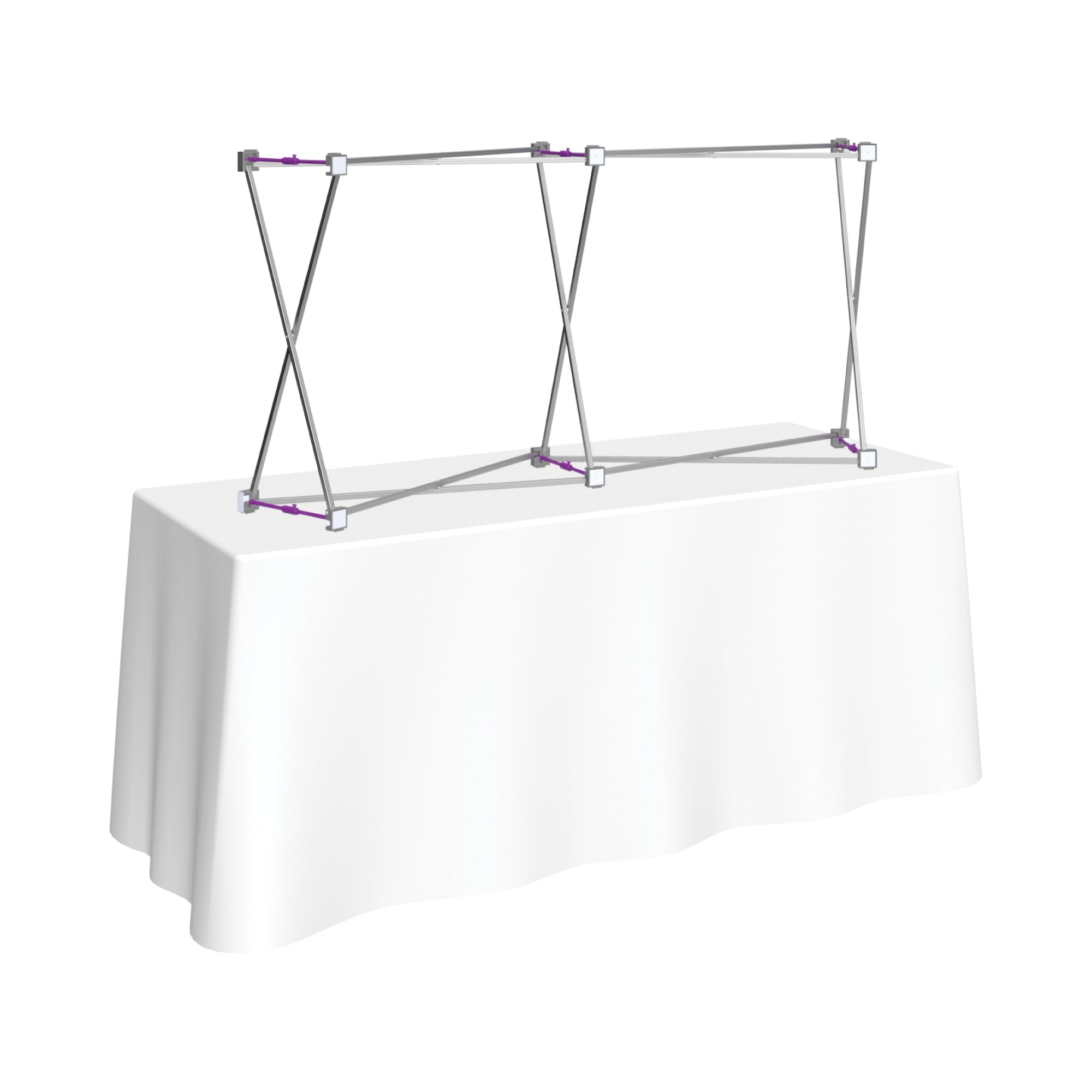Hopup 5.5ft Curved Tabletop Tension Fabric Display