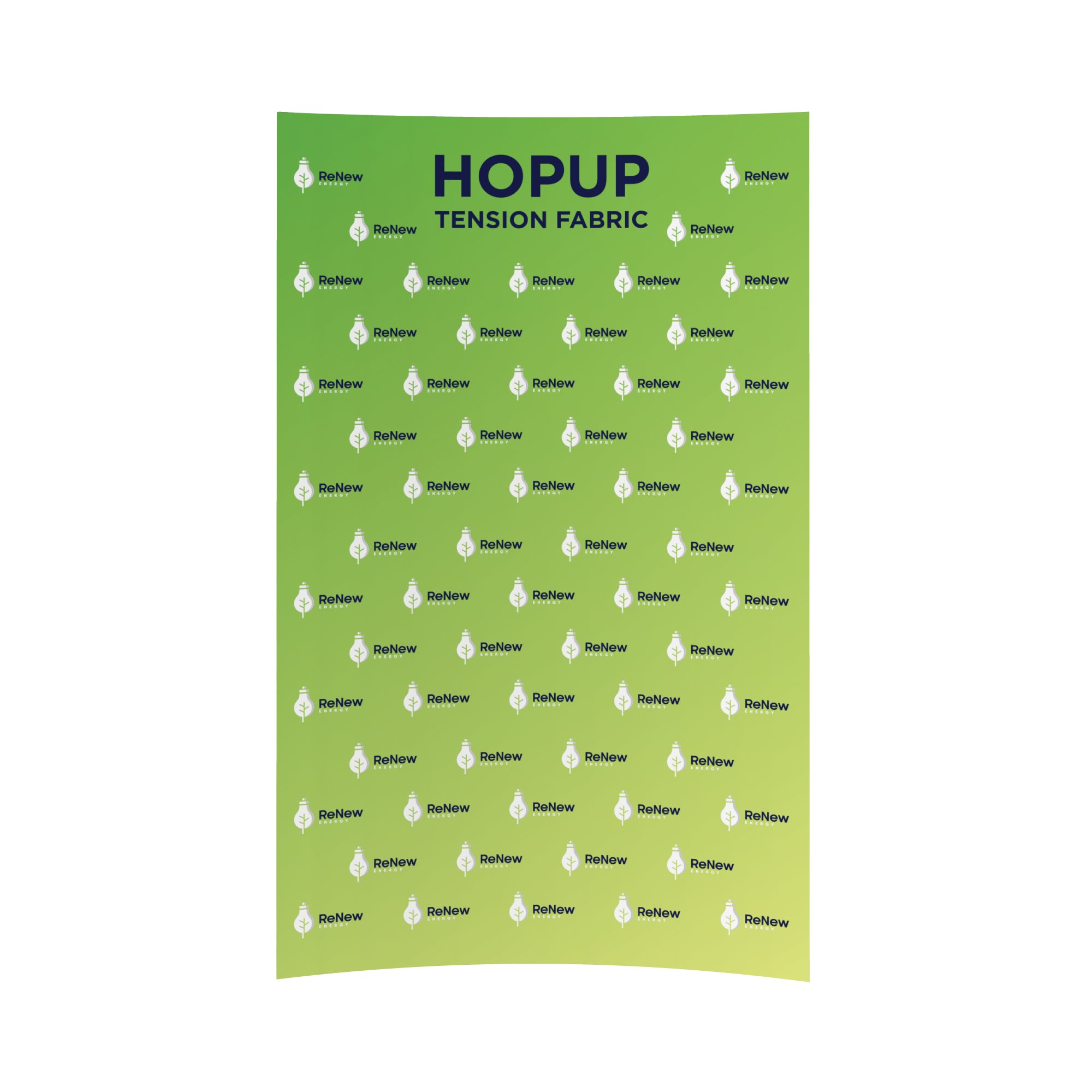 Hopup 5.5ft Curved Full Height Tension Fabric Display