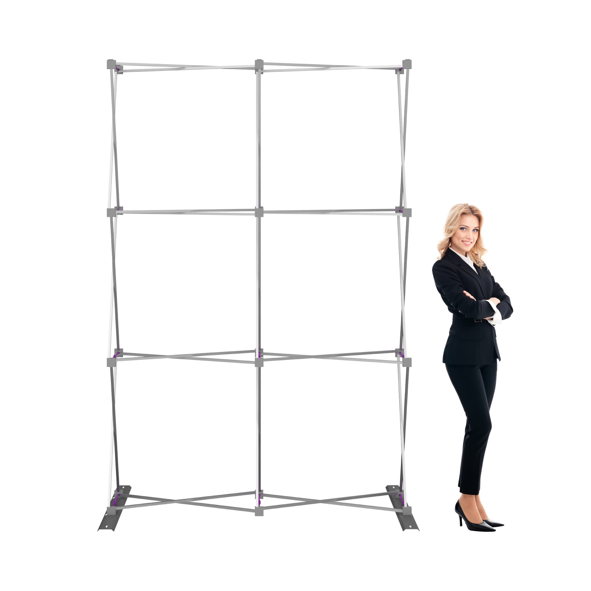 Hopup 5ft Straight Full Height Tension Fabric Display