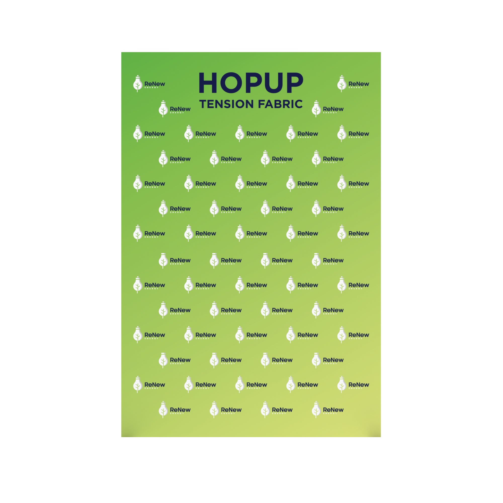 Hopup 5ft Straight Full Height Tension Fabric Display