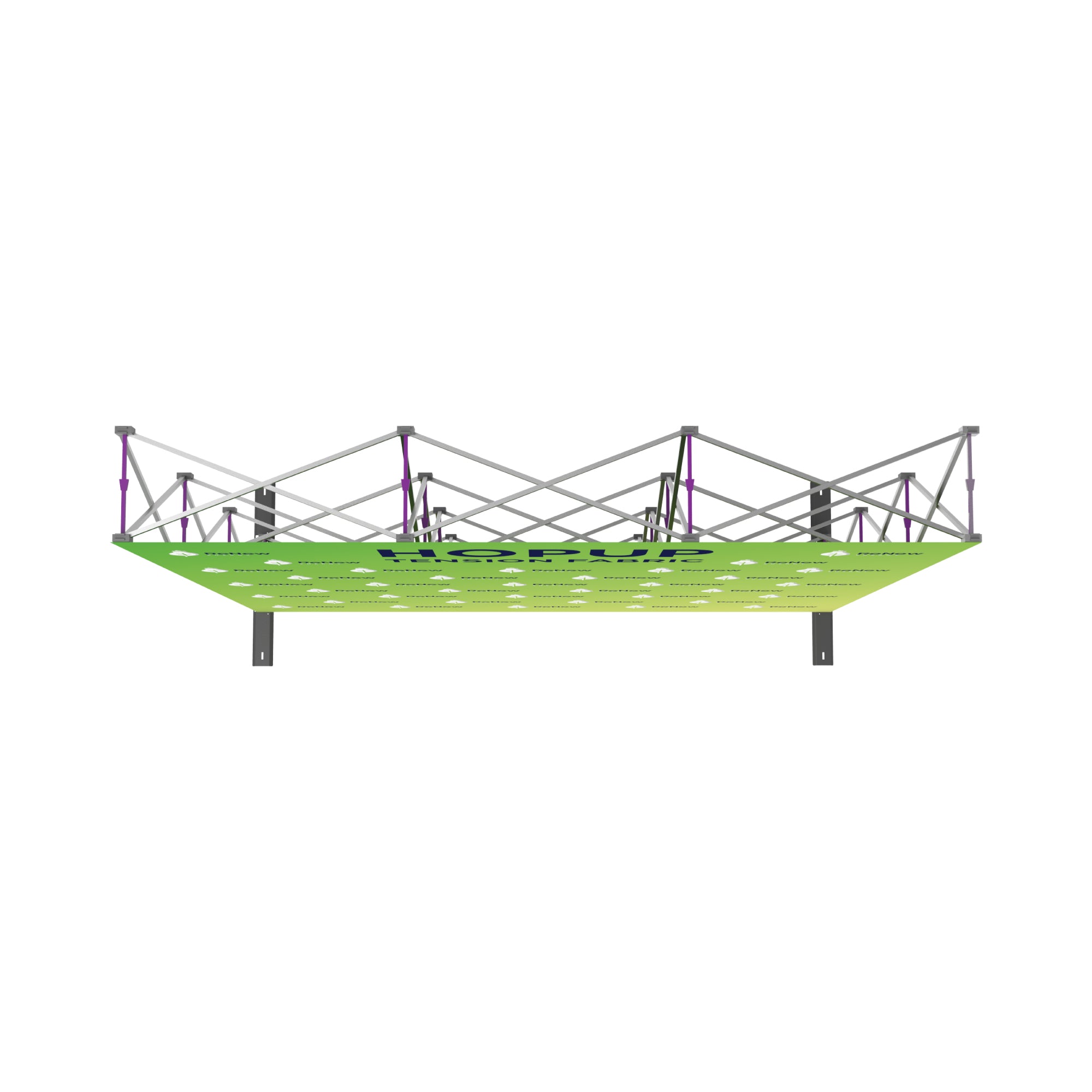 Hopup 8ft Straight Full Height Tension Fabric Display