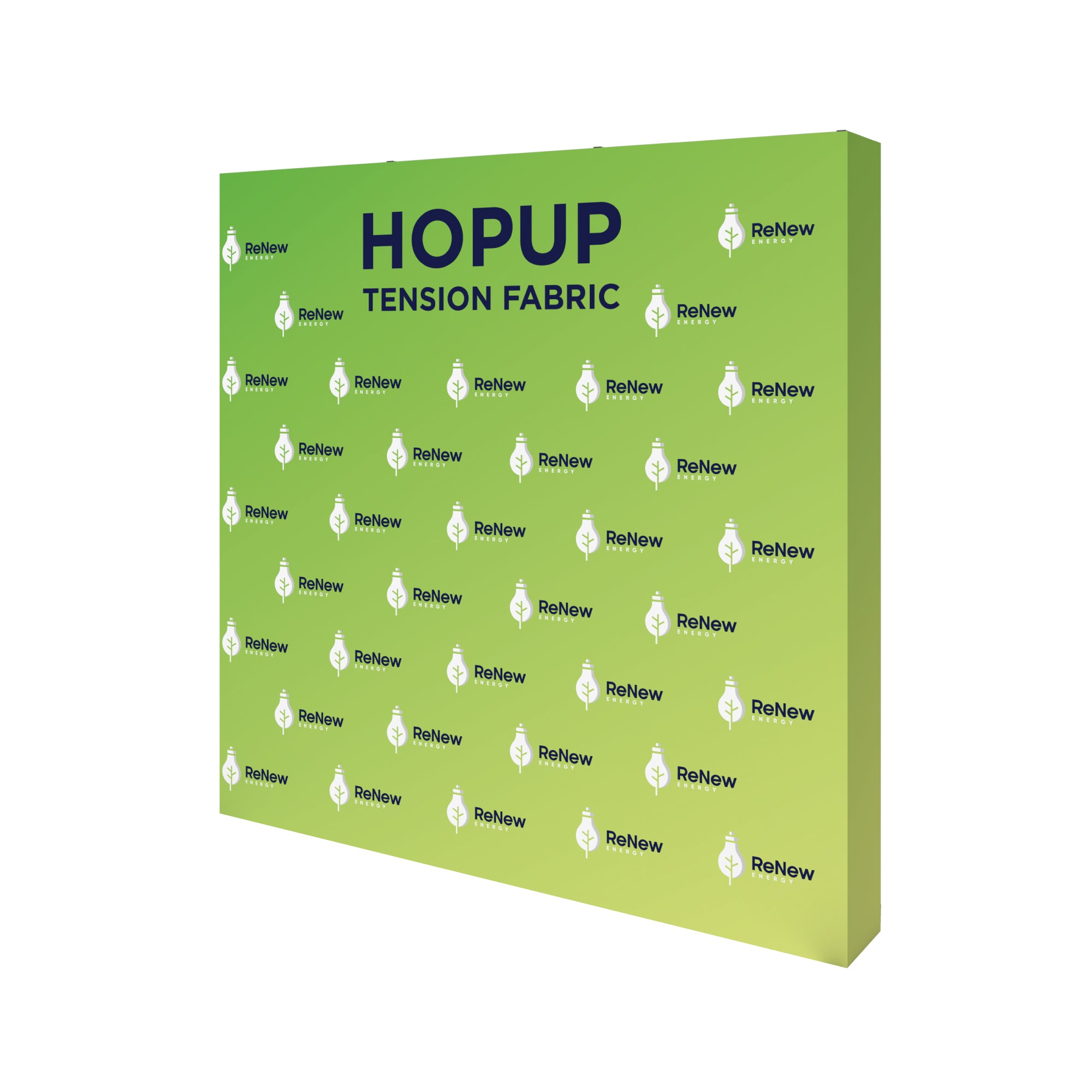 Hopup 8ft Straight Full Height Tension Fabric Display