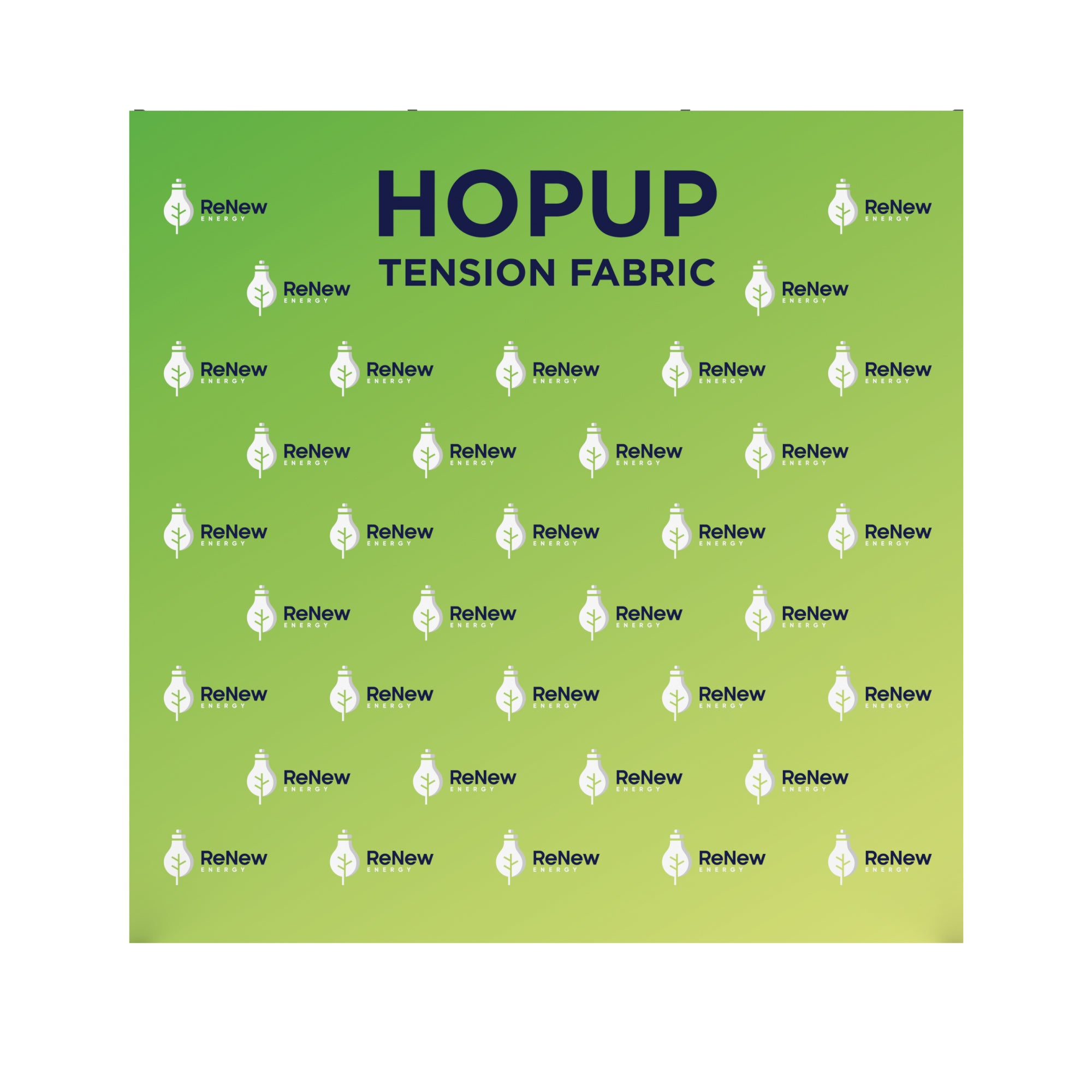 Hopup 8ft Straight Full Height Tension Fabric Display