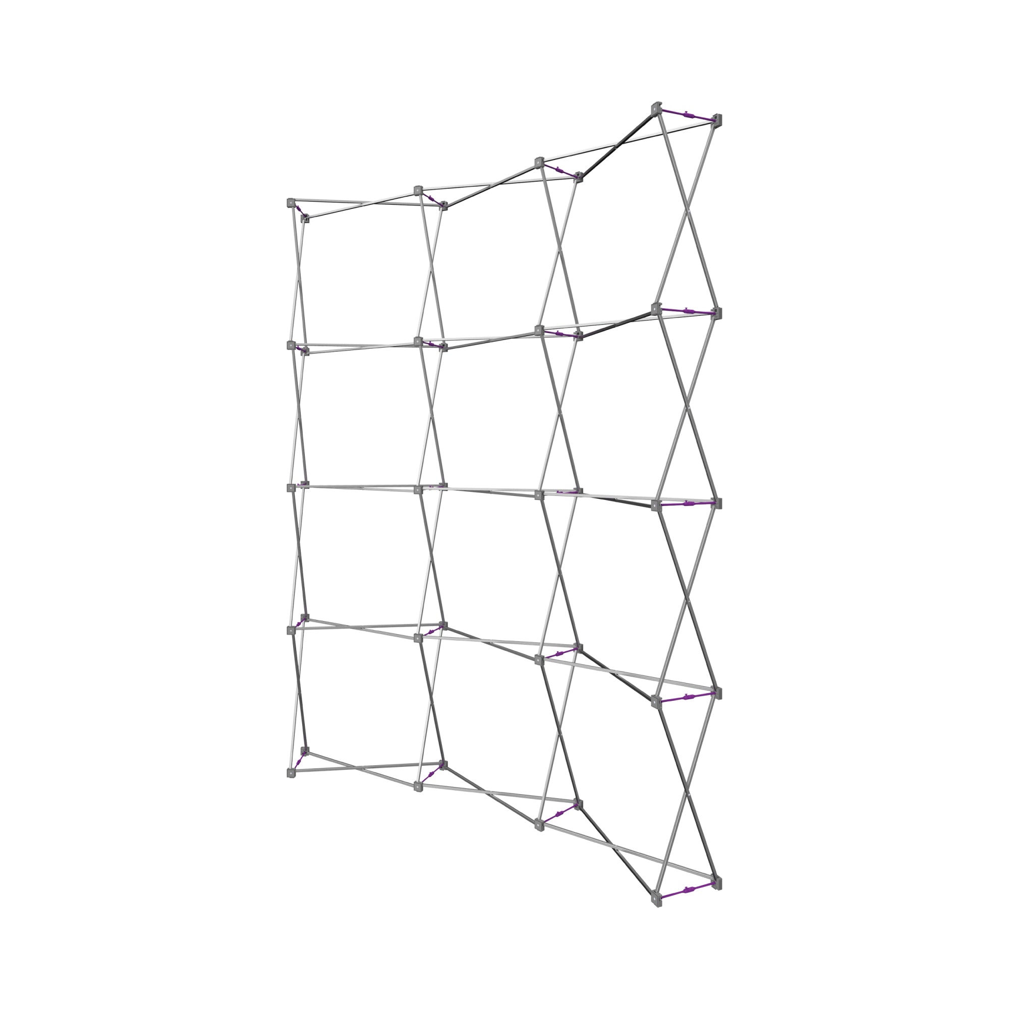 Hopup 8ft Curved Extra Tall Tension Fabric Display