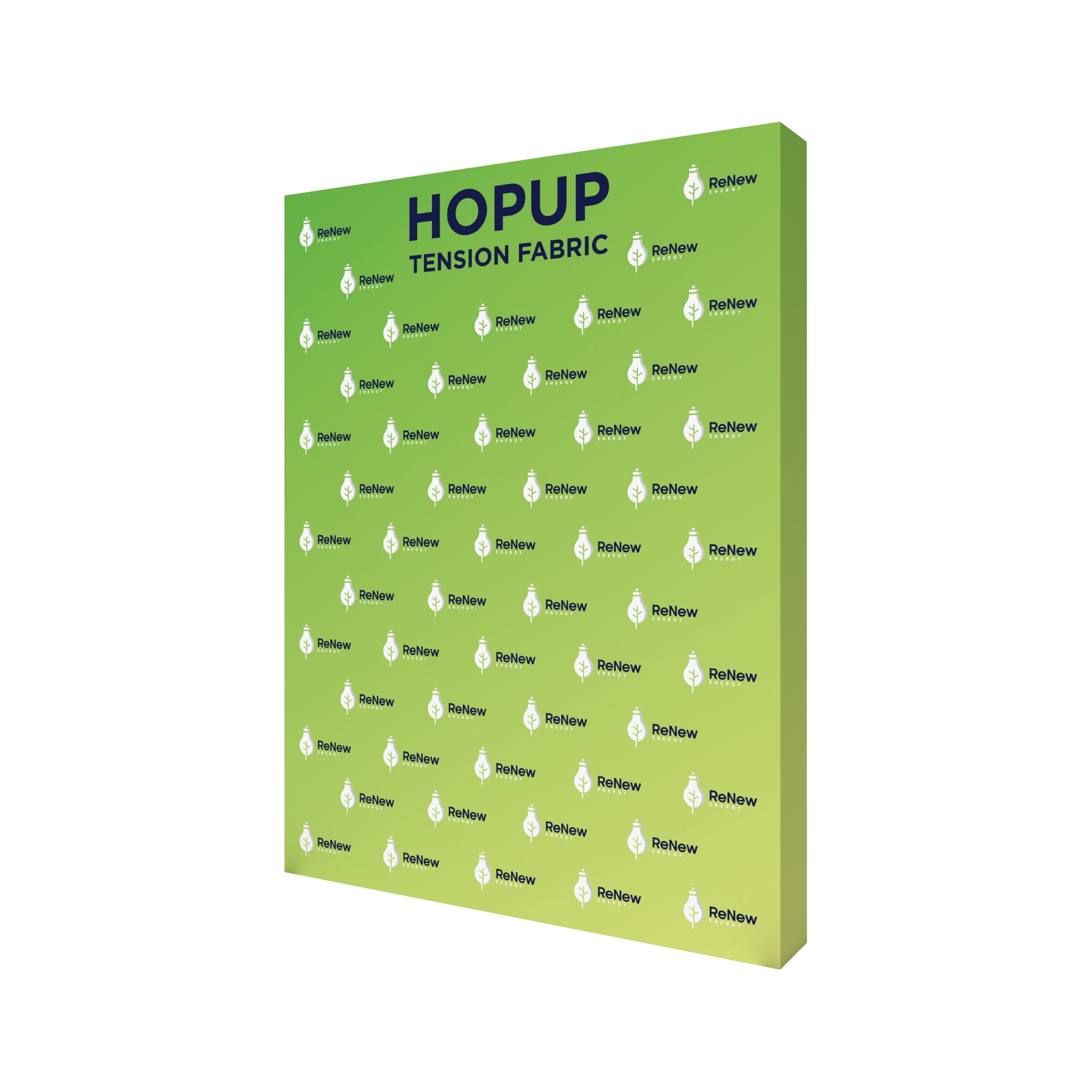 Hopup 8ft Straight Extra Tall Tension Fabric Display