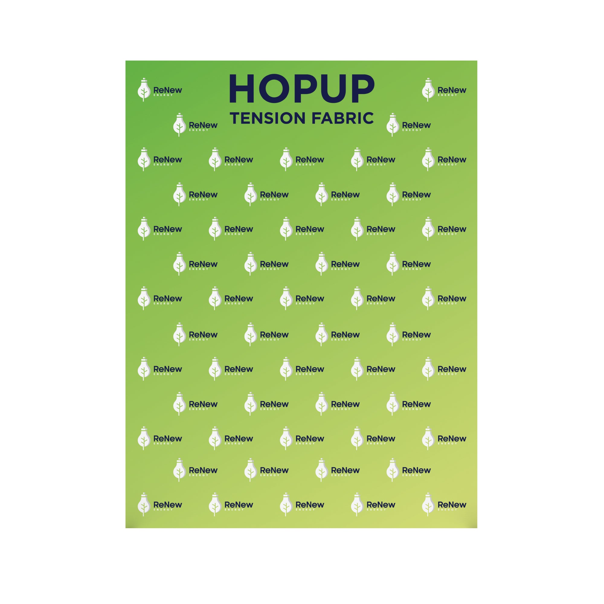 Hopup 8ft Straight Extra Tall Tension Fabric Display