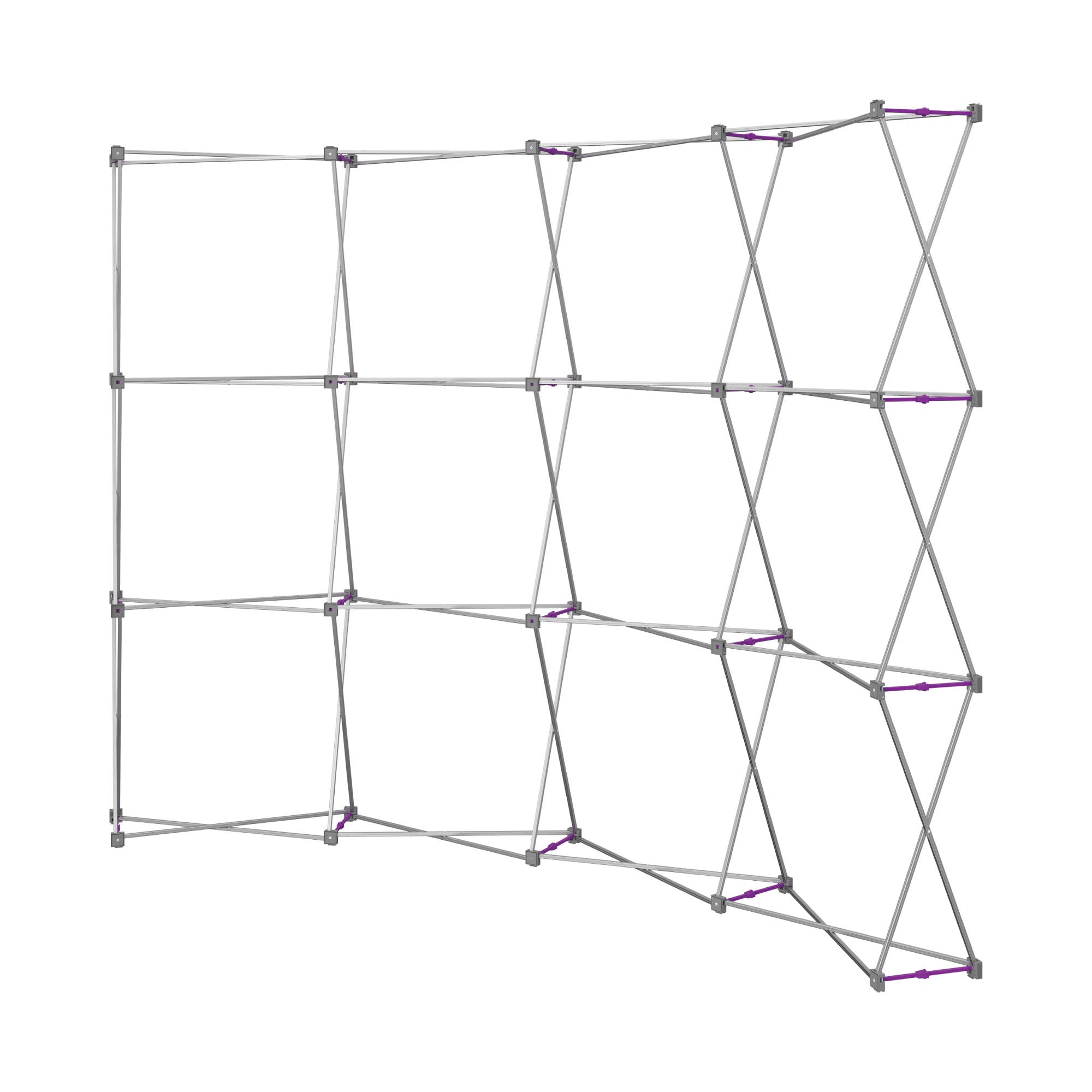 Hopup 10ft Curved Full Height Tension Fabric Display