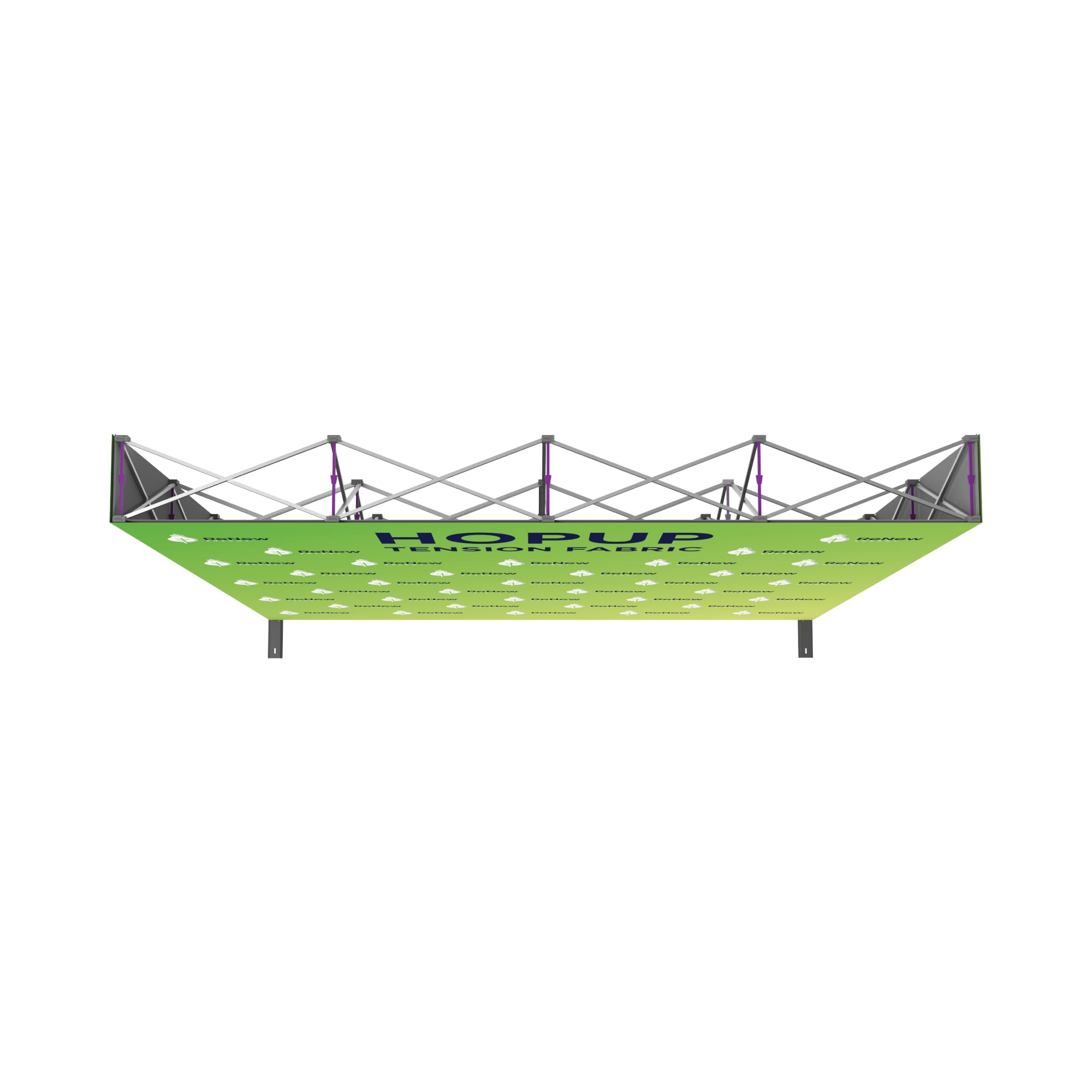 Hopup 10ft Straight Extra Tall Tension Fabric Display
