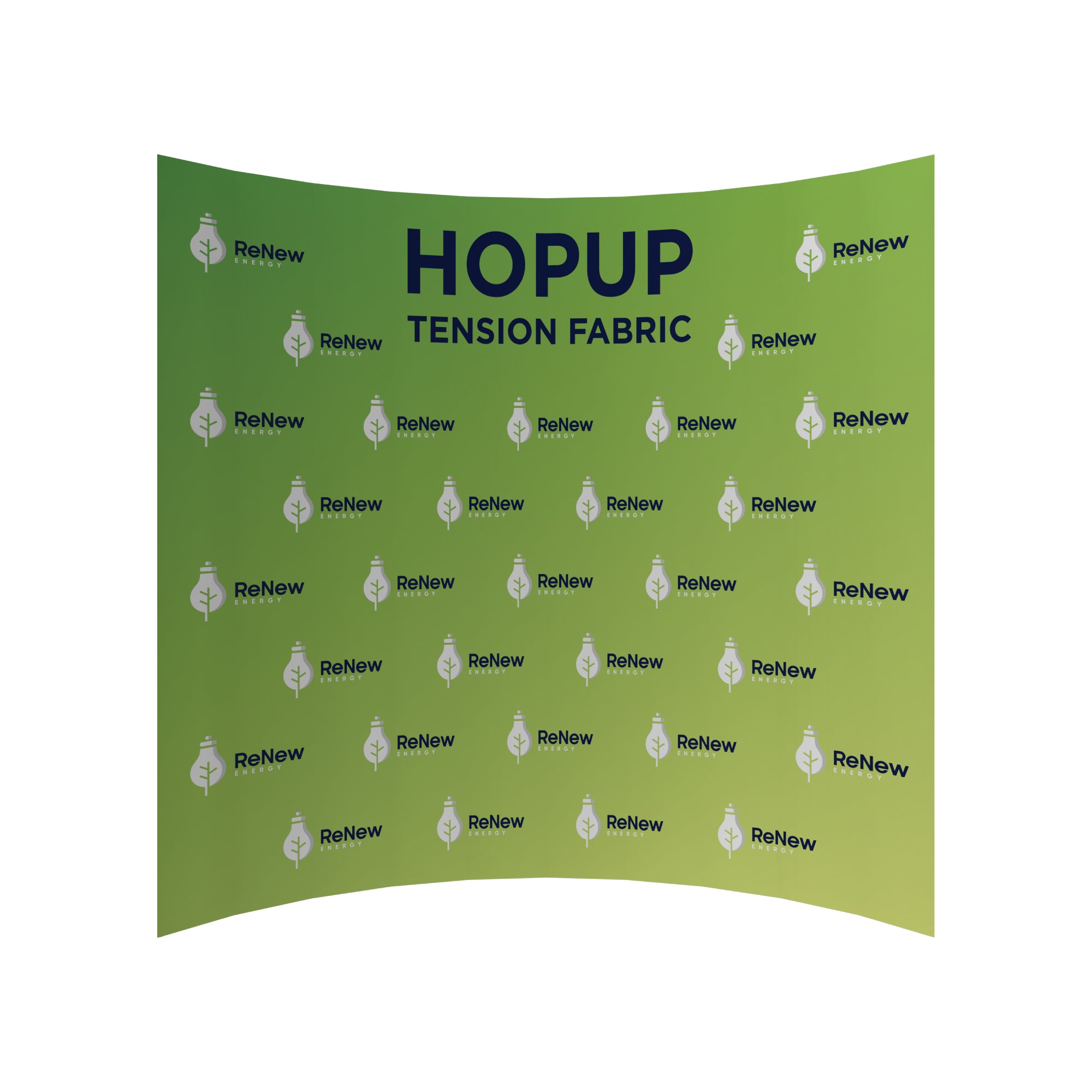 Hopup 13ft Curved Extra Tall Tension Fabric Display