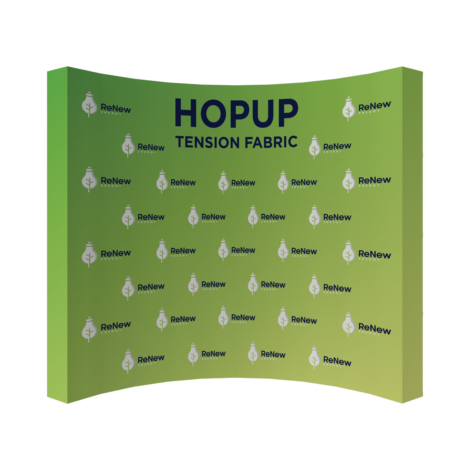 Hopup 13ft Curved Extra Tall Tension Fabric Display