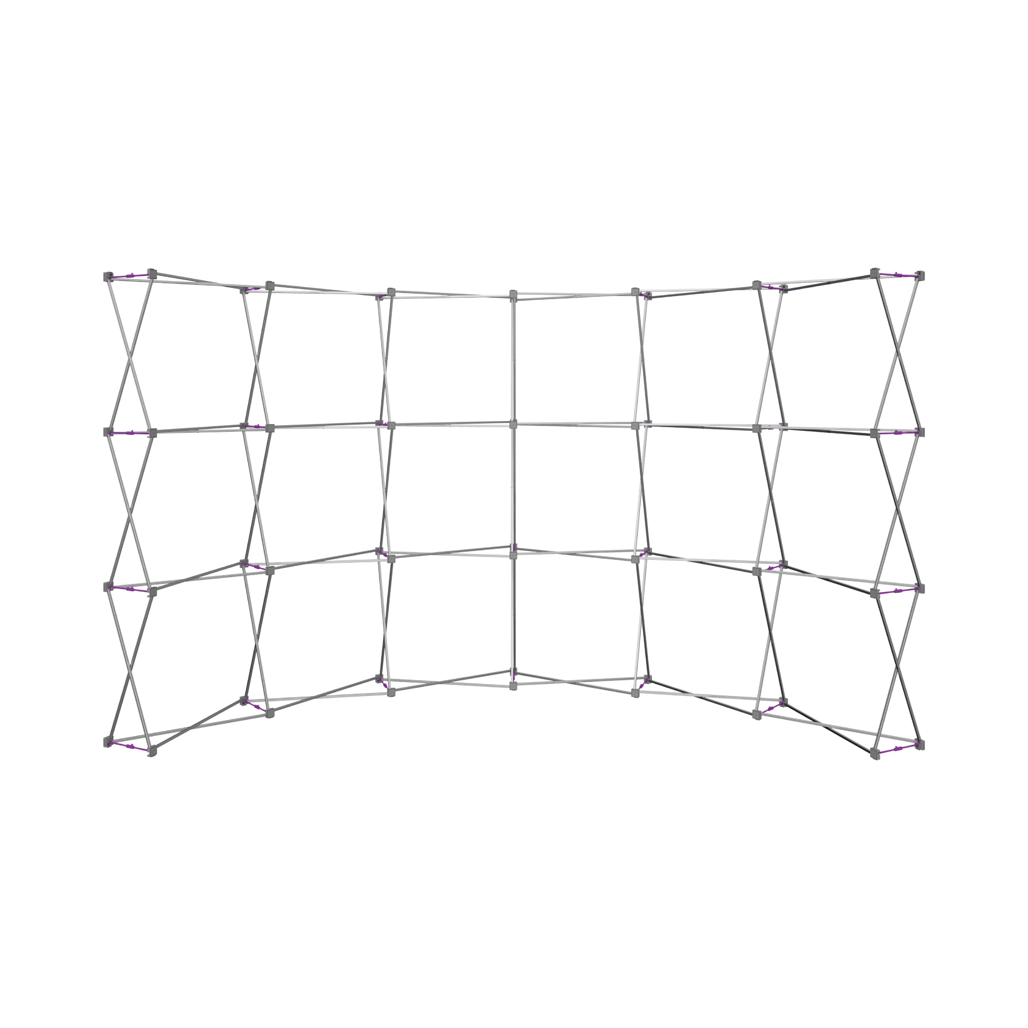 Hopup 15ft Curved Full Height Tension Fabric Display