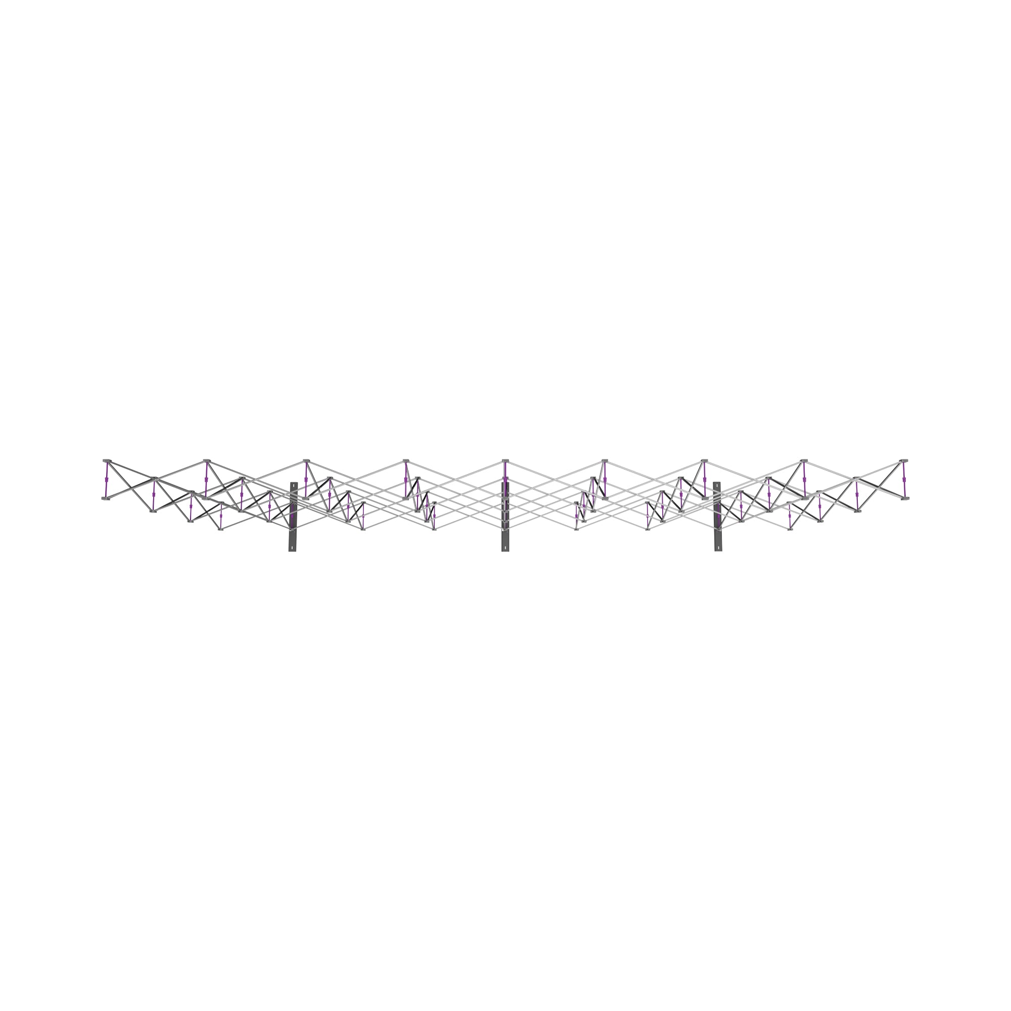 Hopup 20ft Straight Full Height Tension Fabric Display