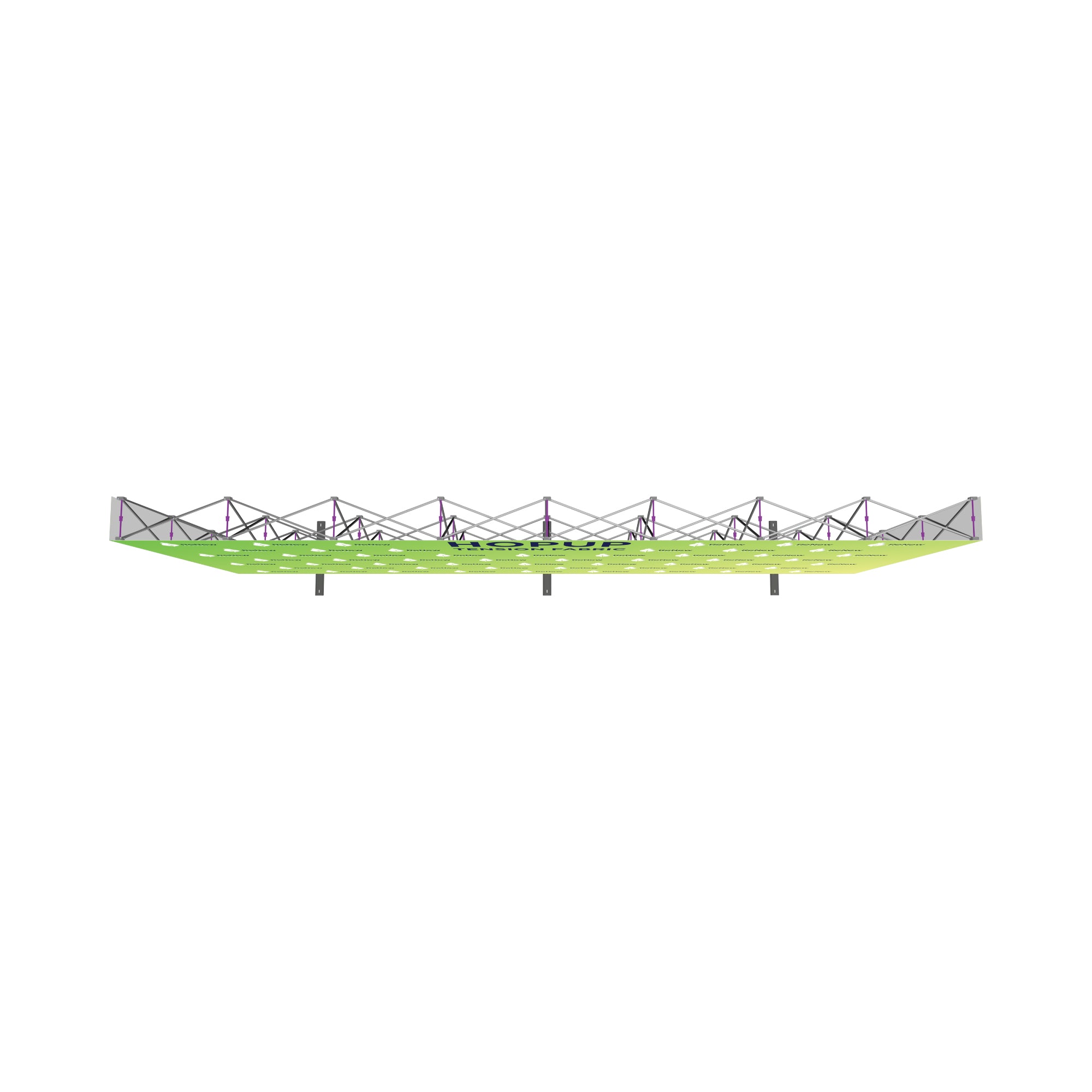 Hopup 20ft Straight Full Height Tension Fabric Display