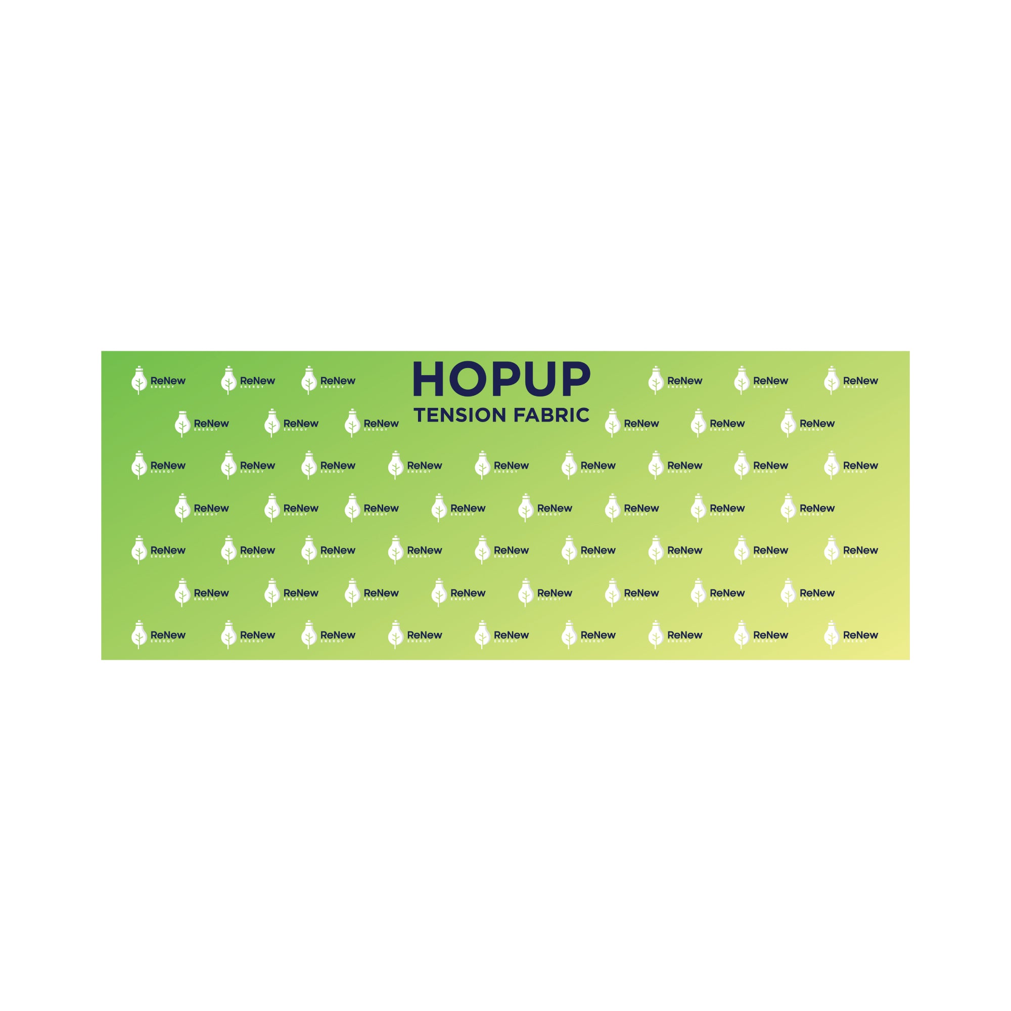 Hopup 20ft Straight Full Height Tension Fabric Display
