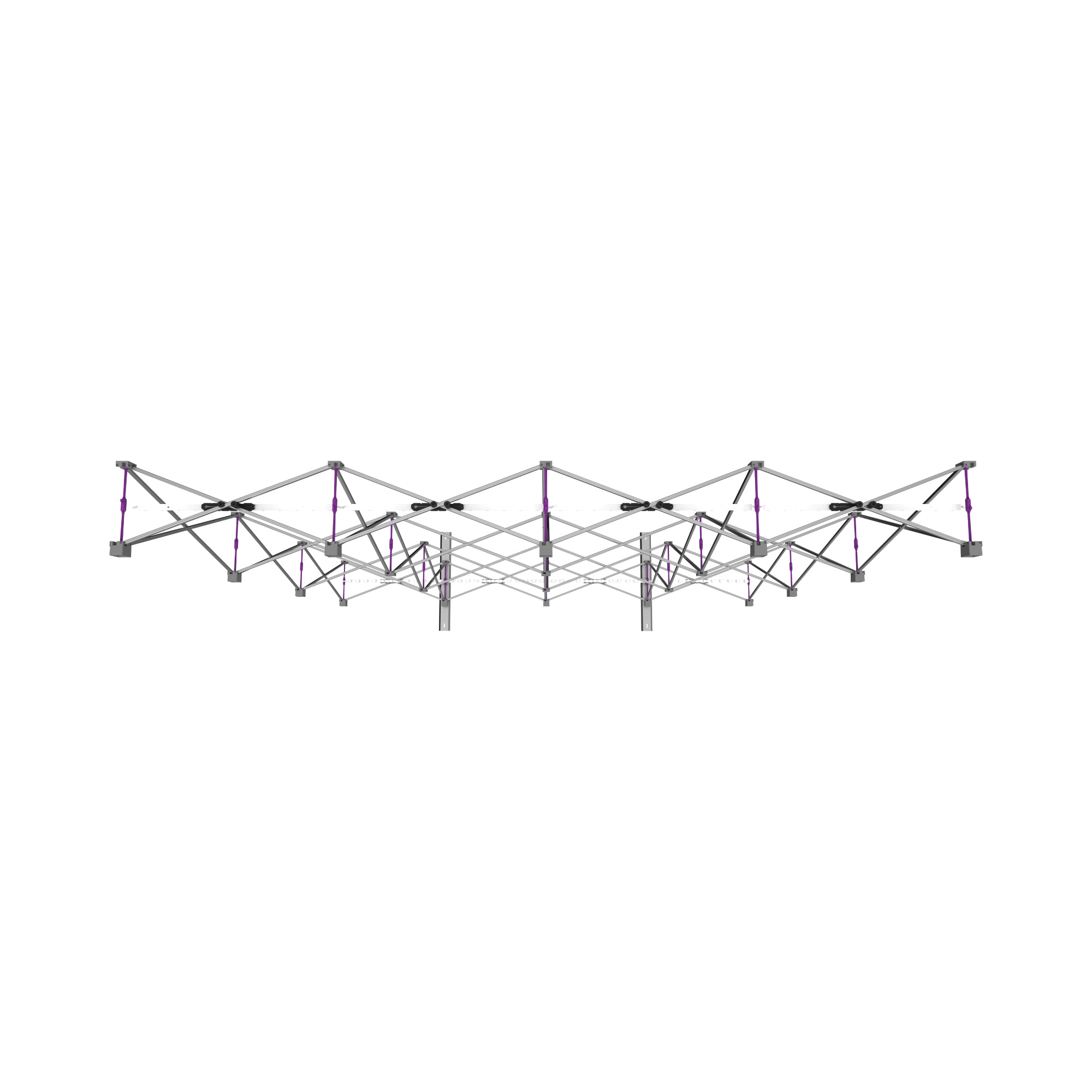 Hopup 10ft Backlit Straight Tension Fabric Display Kit