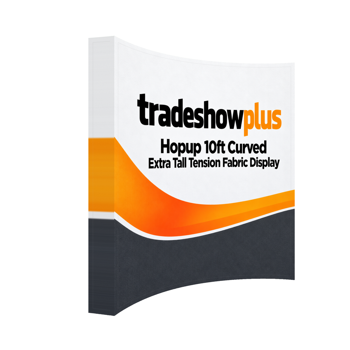 Hopup 10ft Curved Extra Tall Tension Fabric Display