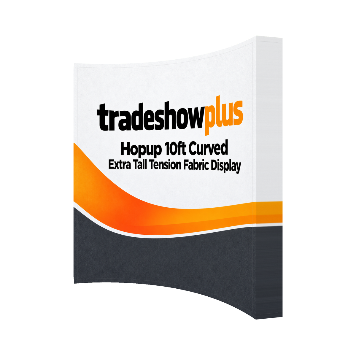 Hopup 10ft Curved Extra Tall Tension Fabric Display
