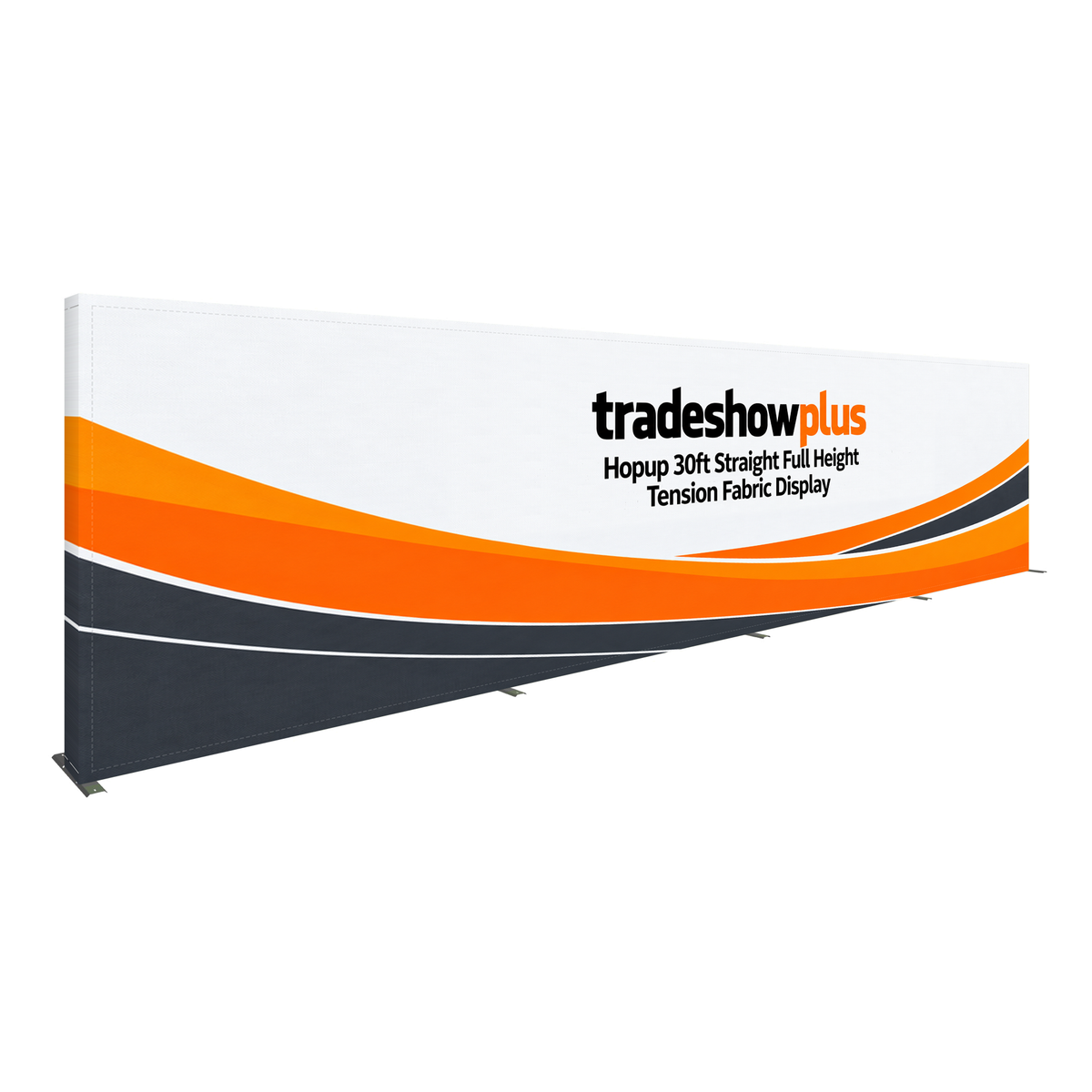 Hopup 30ft Straight Full Height Tension Fabric Display