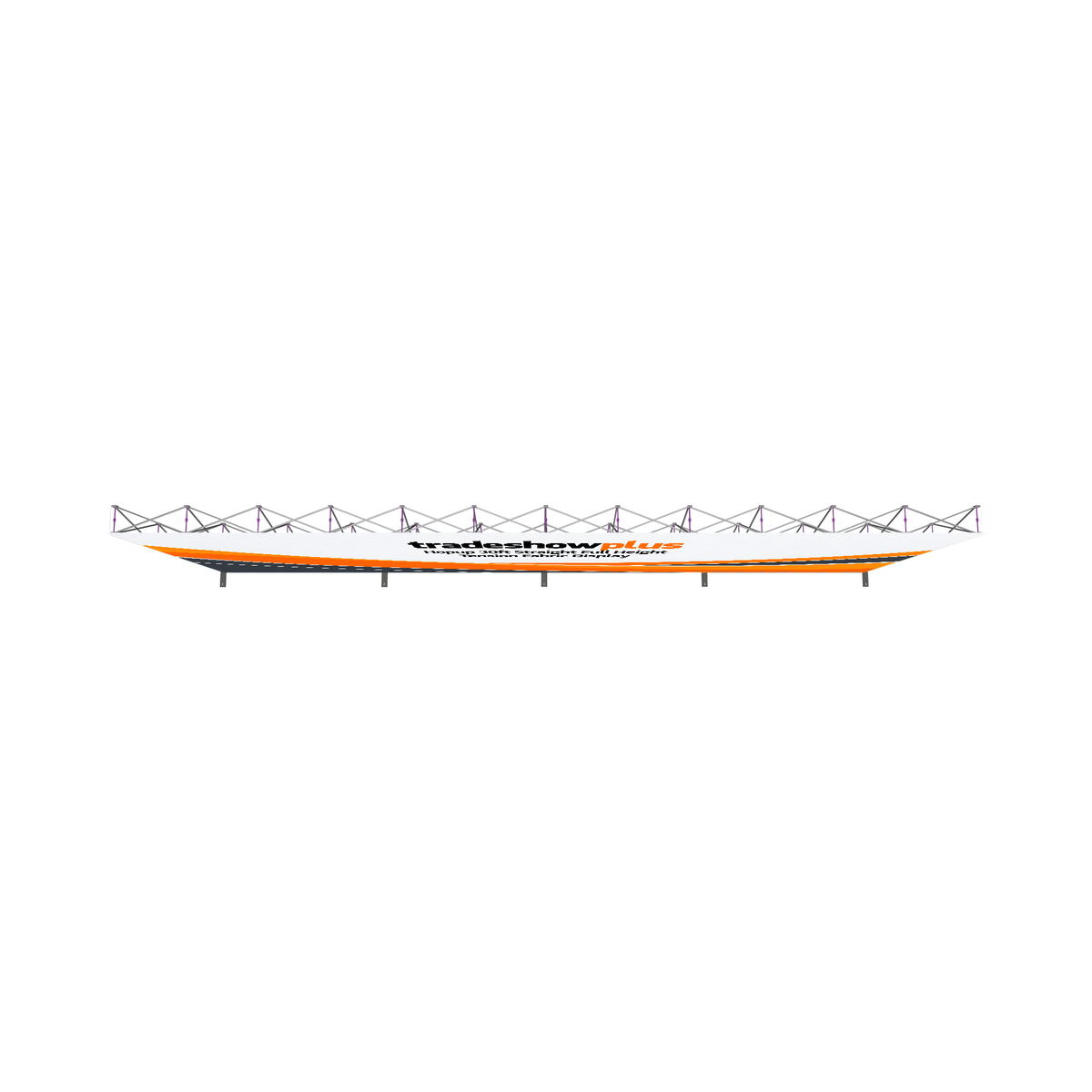 Hopup 30ft Straight Full Height Tension Fabric Display