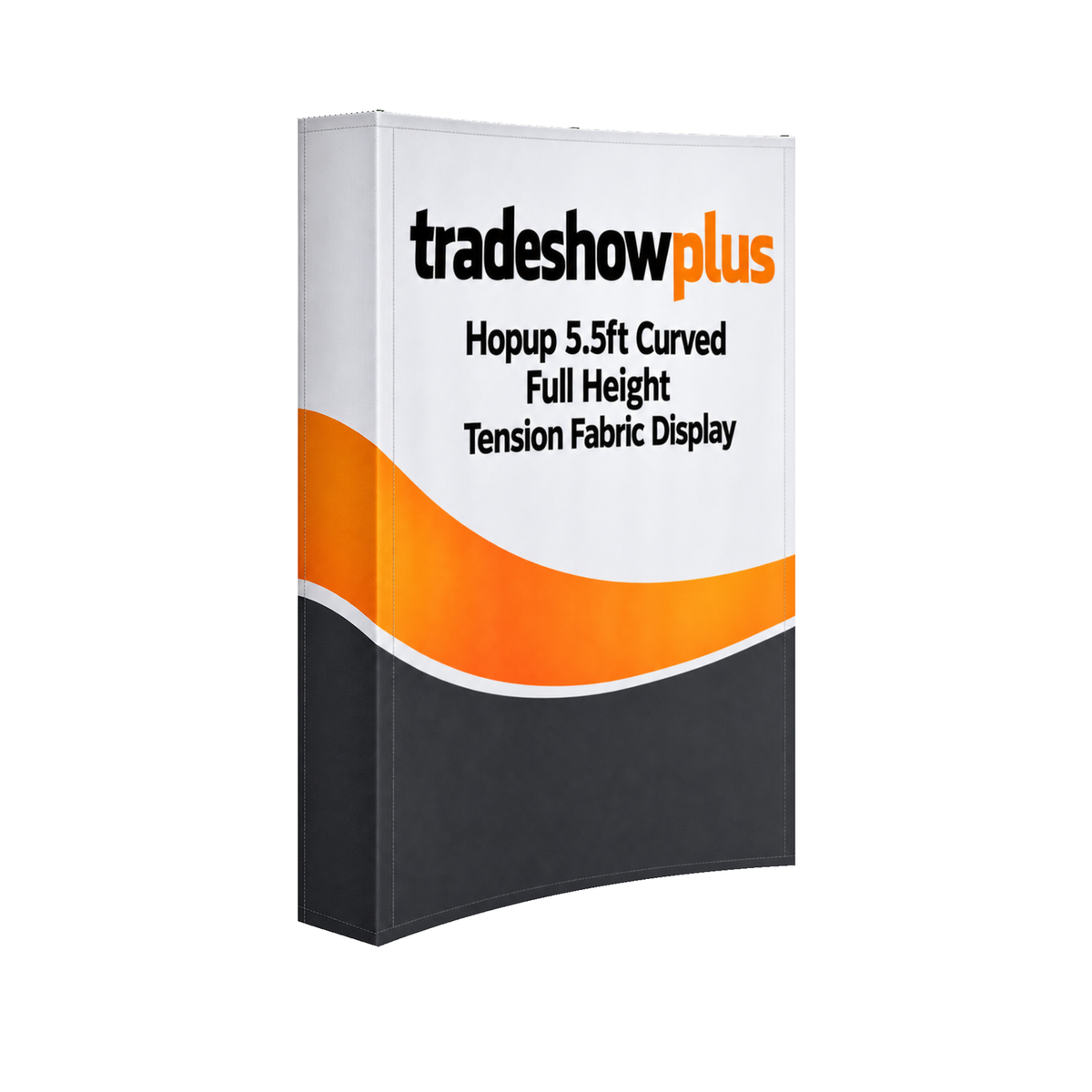 Hopup 5.5ft Curved Full Height Tension Fabric Display