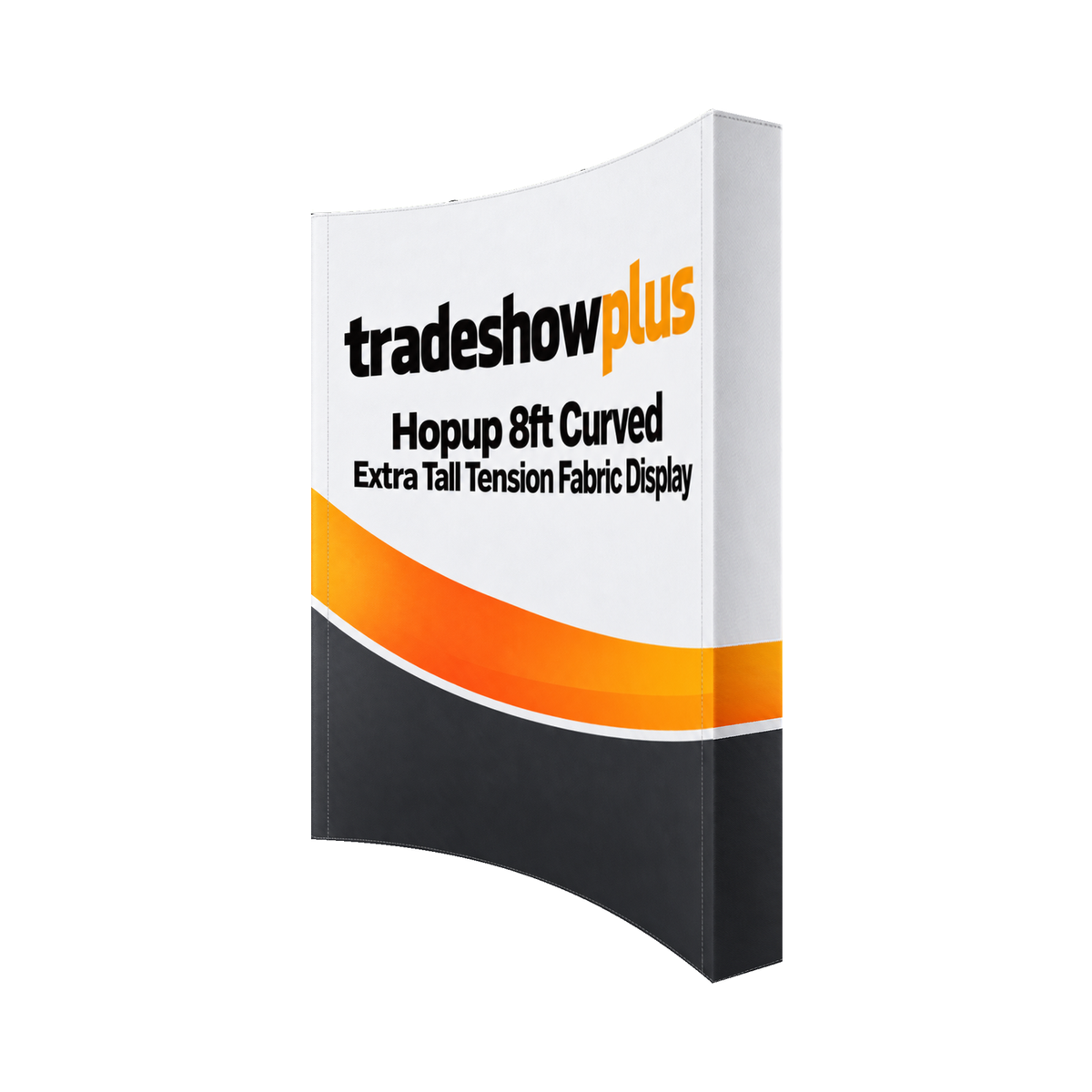 Hopup 8ft Curved Extra Tall Tension Fabric Display