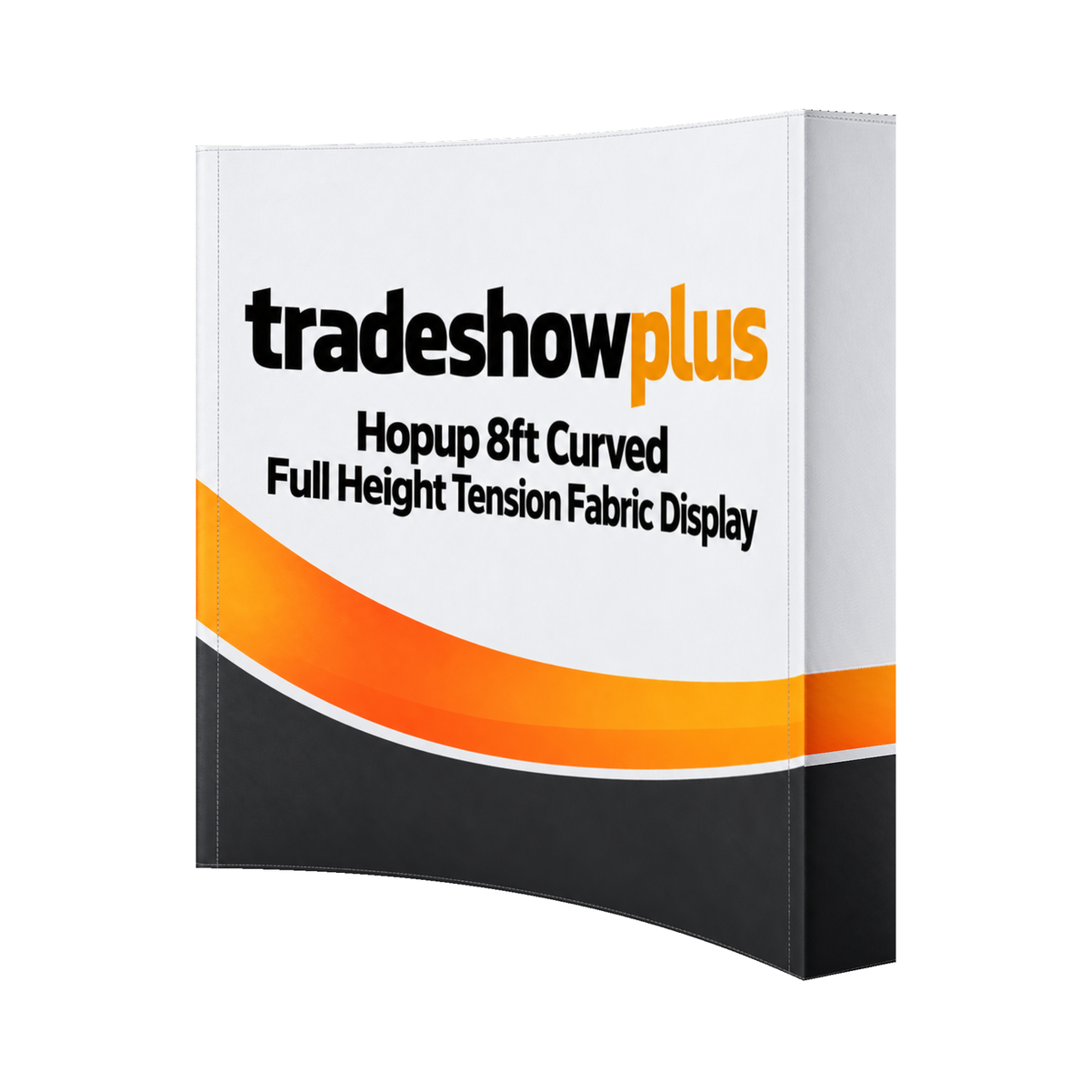 Hopup 8ft Curved Full Height Tension Fabric Display