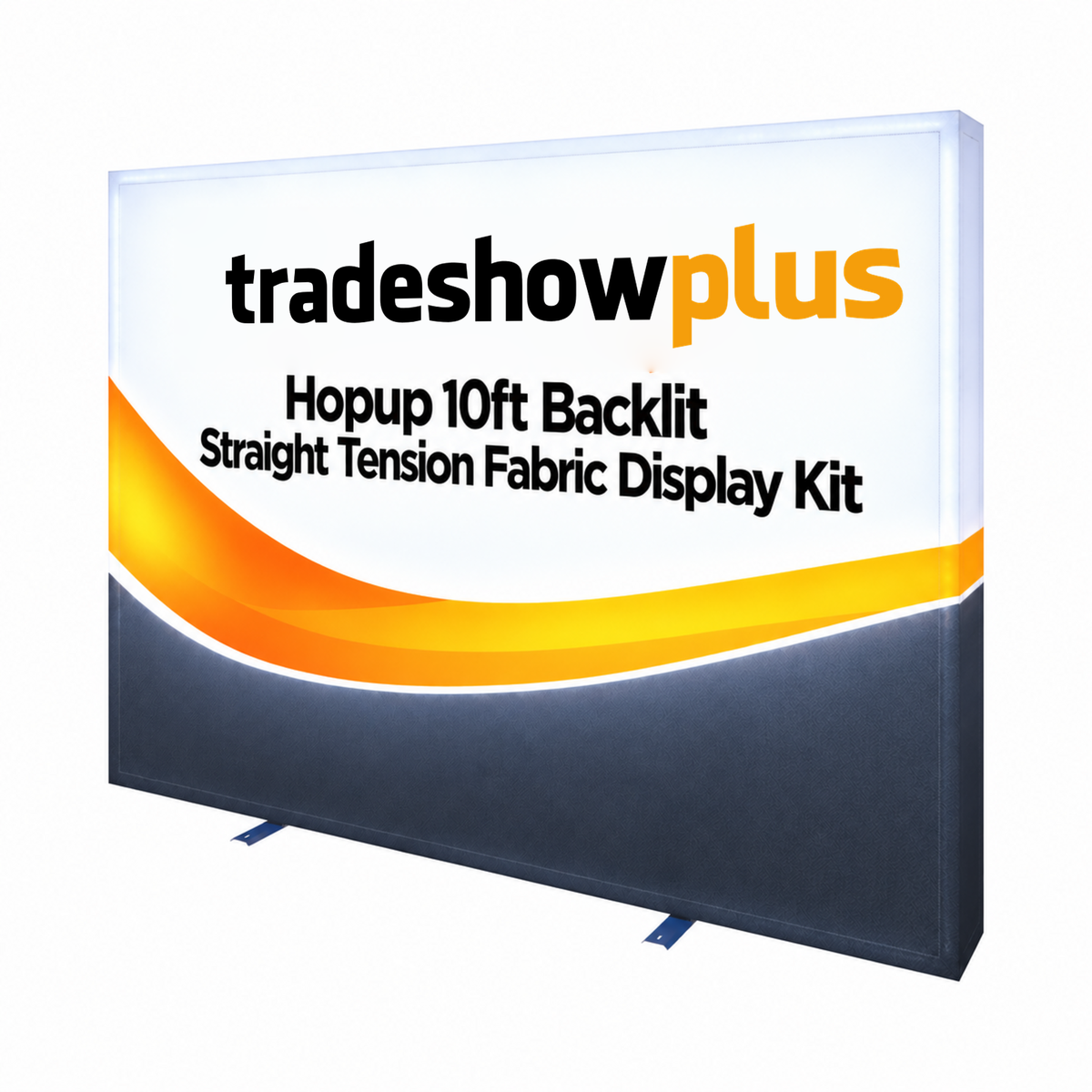 Hopup 10ft Backlit Straight Tension Fabric Display Kit