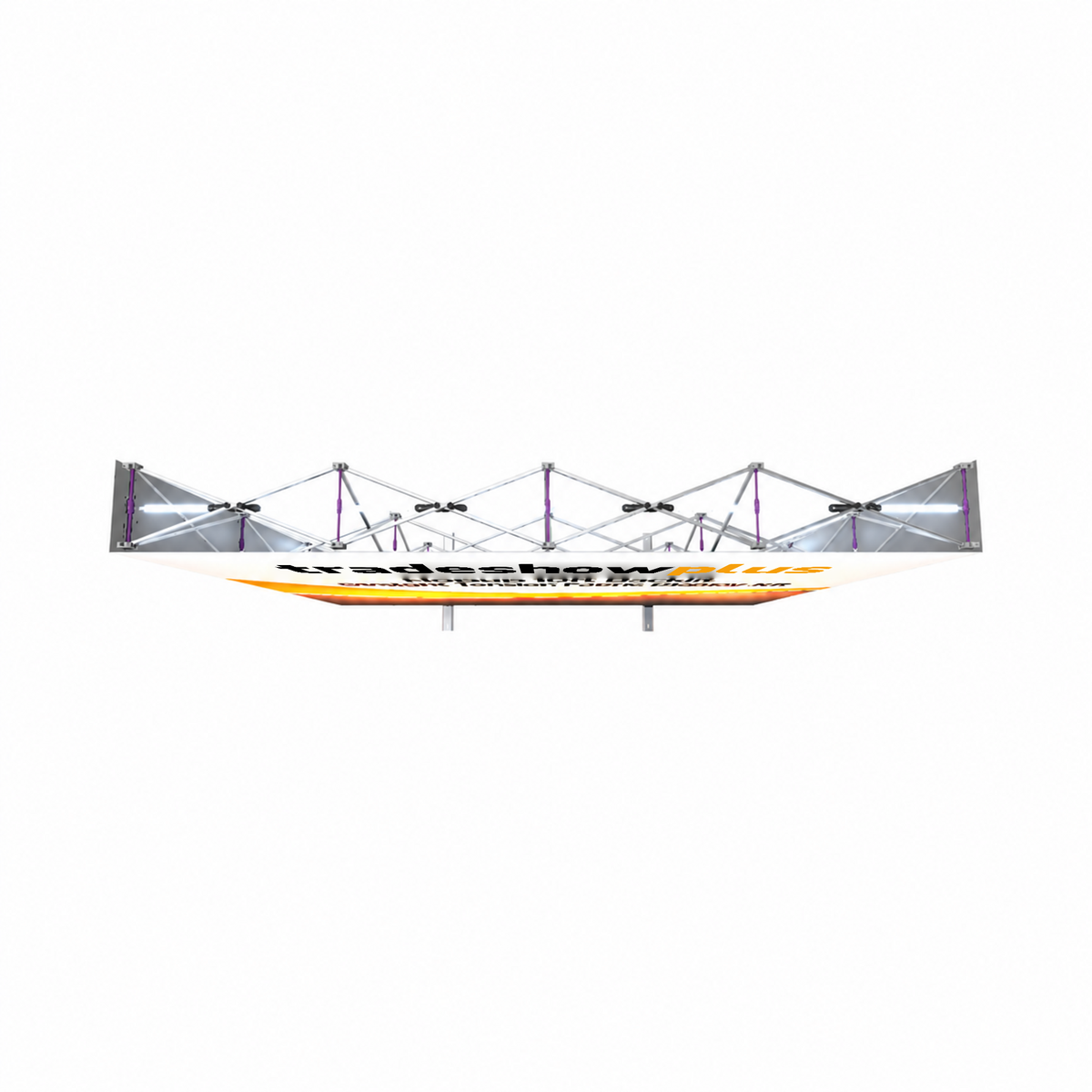 Hopup 10ft Backlit Straight Tension Fabric Display Kit