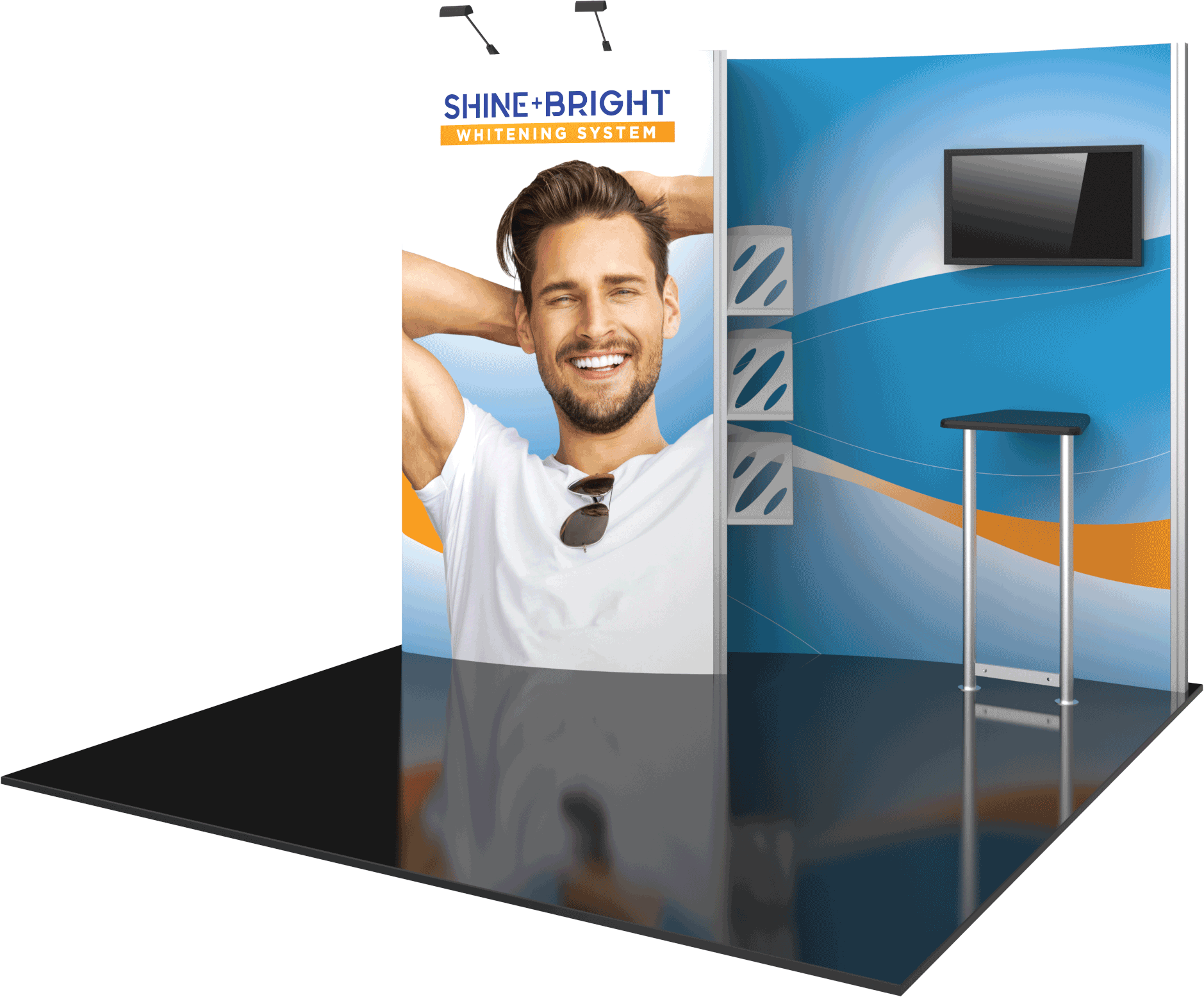 Hybrid Pro 10ft Modular Backwall Kit 02