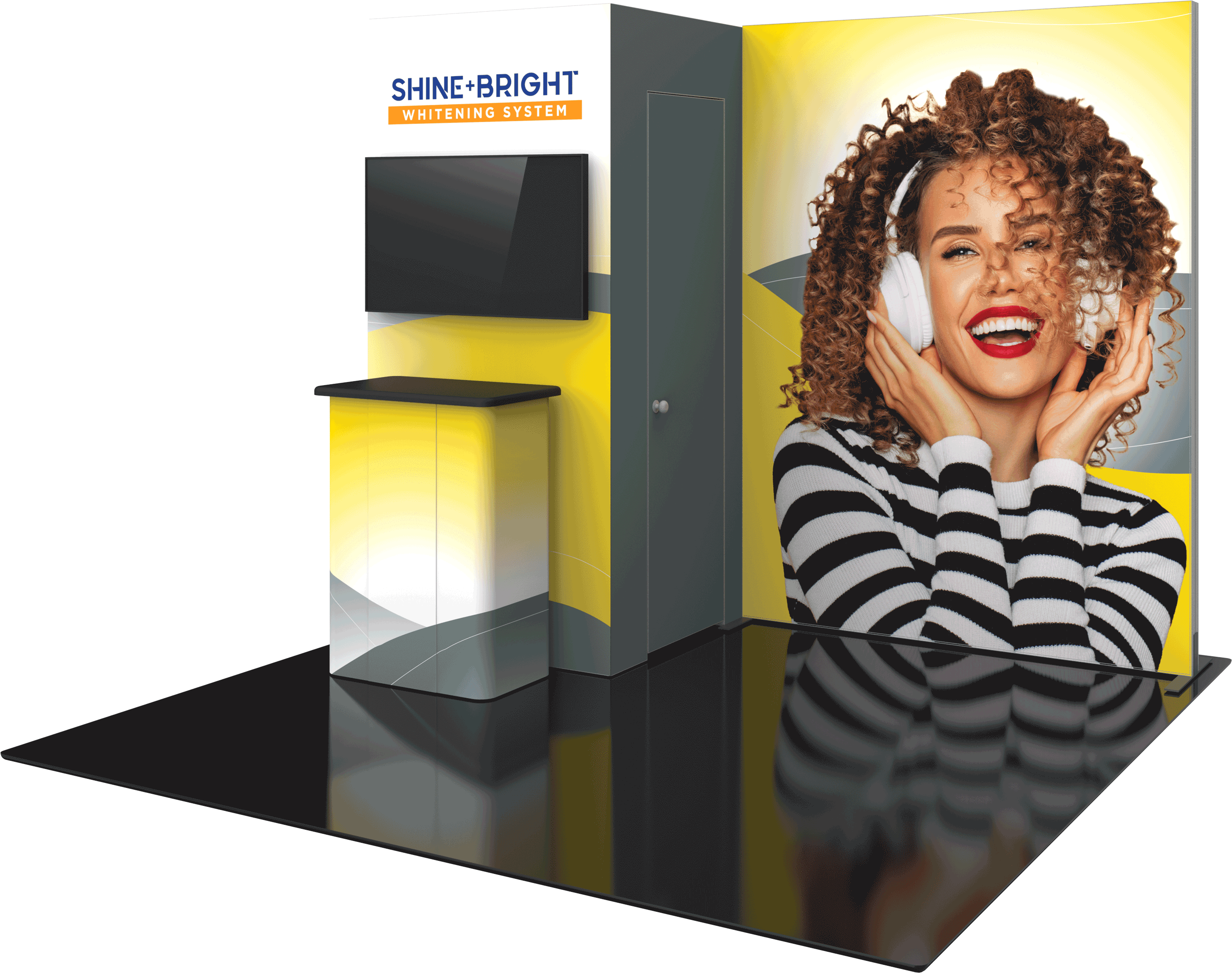 Hybrid Pro 10ft Modular Backwall Kit 24 Replacement Graphics