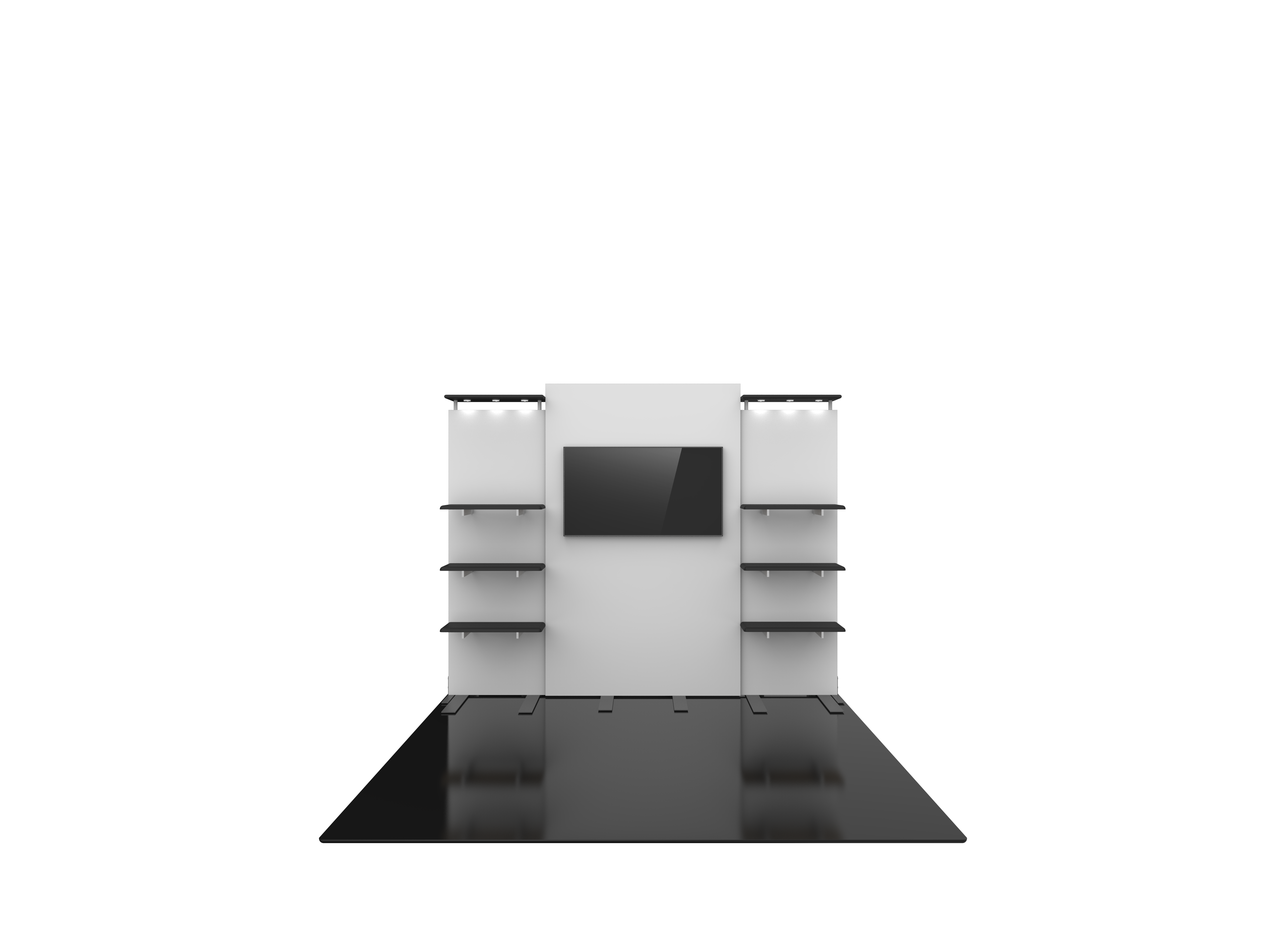 Hybrid Pro 10ft Modular Backwall Kit 30