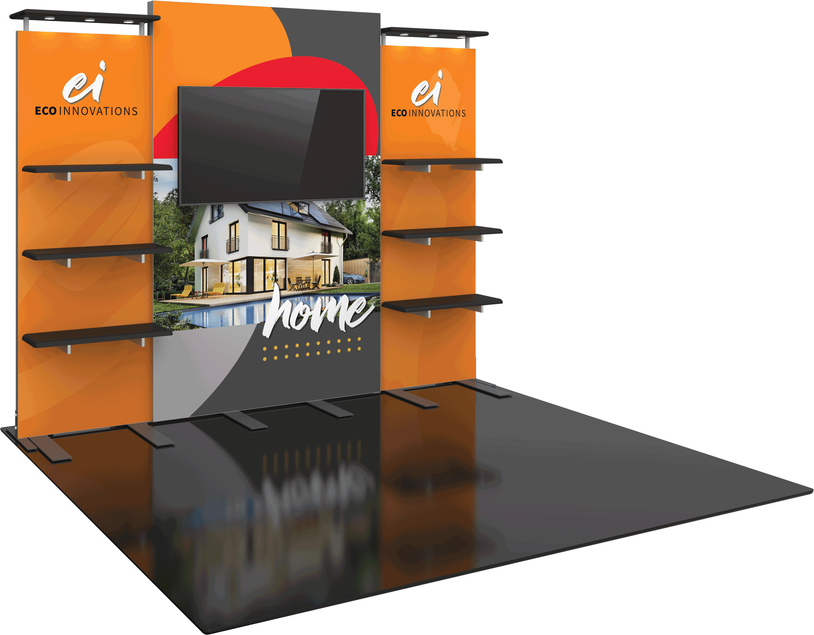 Hybrid Pro 10ft Modular Backwall Kit 30