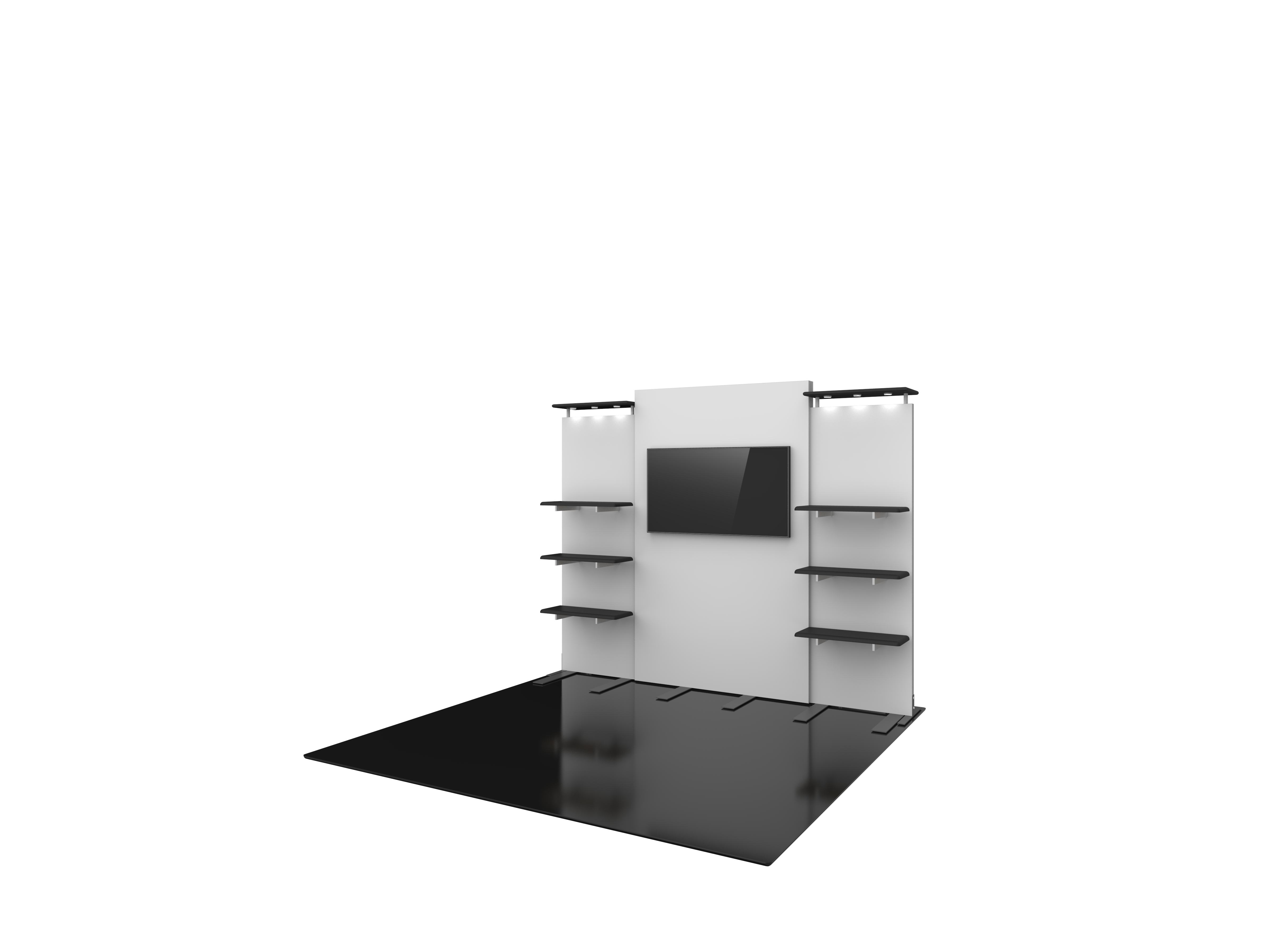 Hybrid Pro 10ft Modular Backwall Kit 30