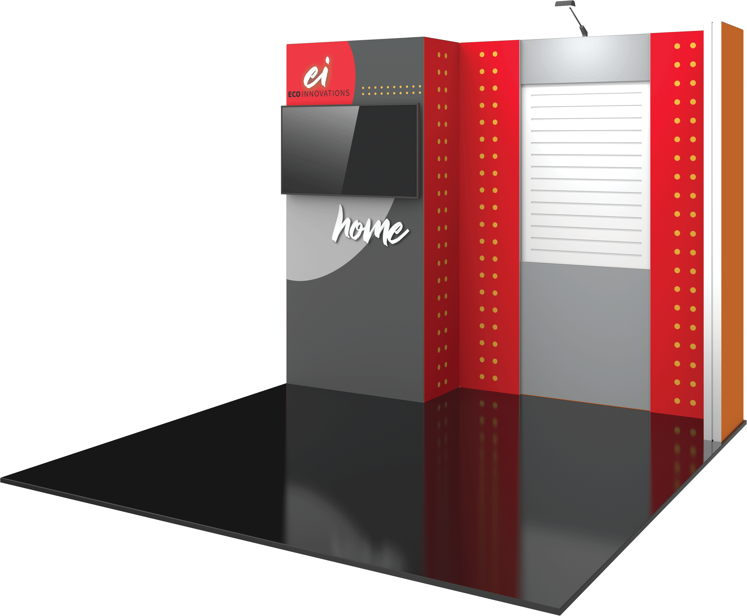 Hybrid Pro 10ft Modular Backwall Kit 34 Replacement Graphics