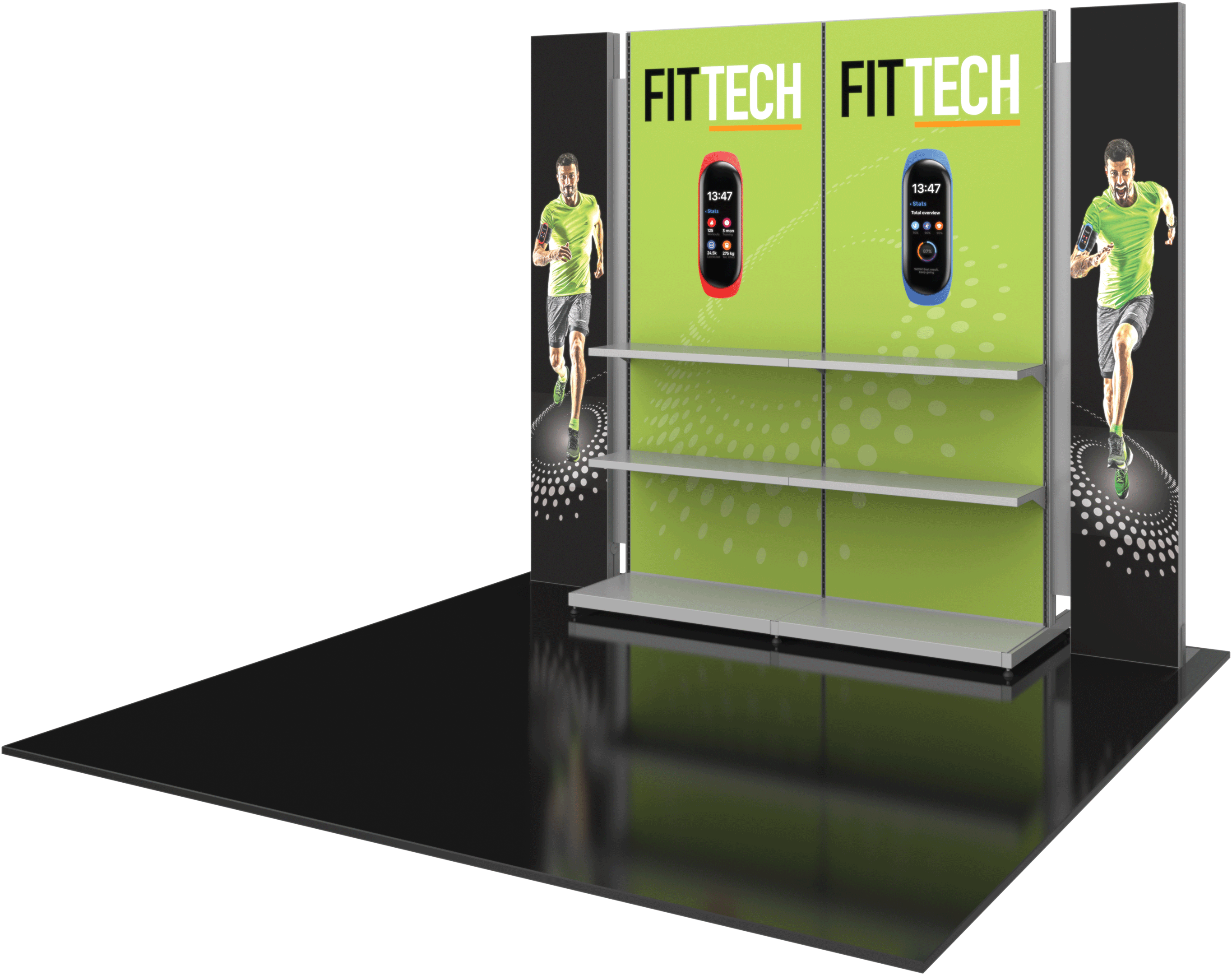 Hybrid Pro 10ft Modular Backwall Kit 35 Replacement Graphics