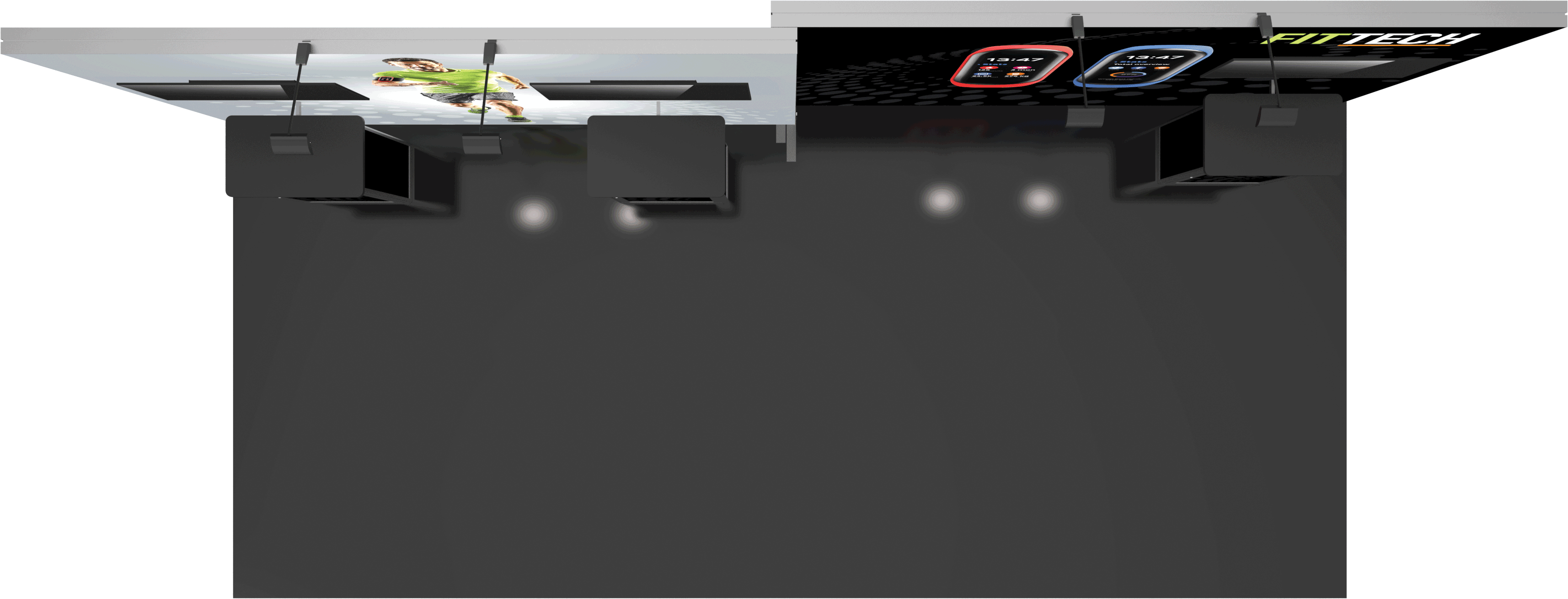 Hybrid Pro 20ft Modular Backwall Kit 14
