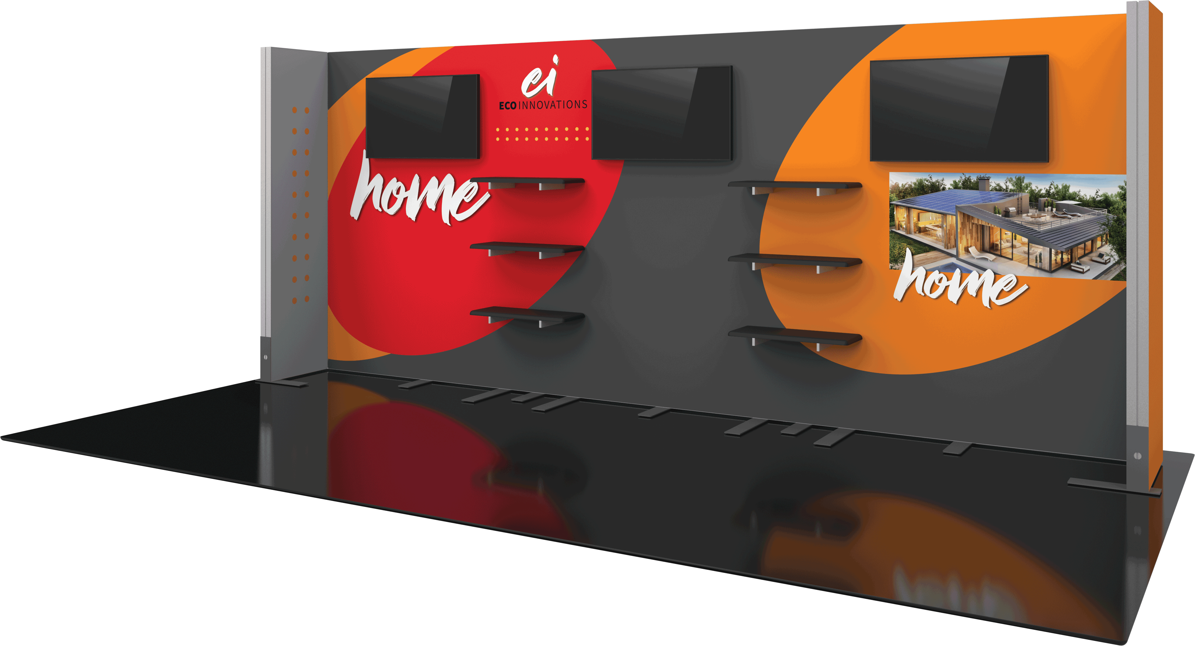 Hybrid Pro 20ft Modular Backwall Kit 22 Replacement Graphics